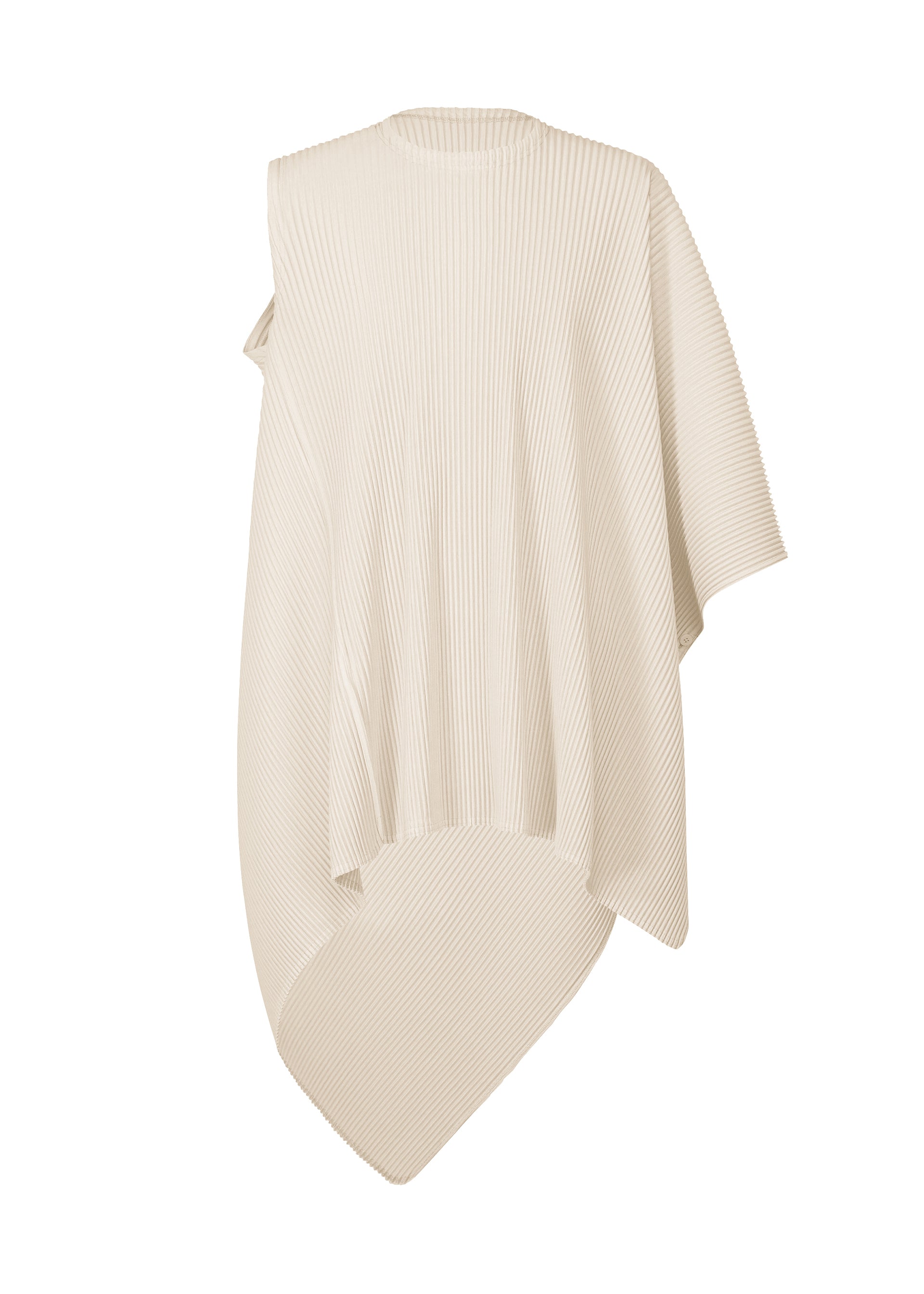 Issey Miyake Homme Plissé Wear or Wrap top egg plant black plisovaný