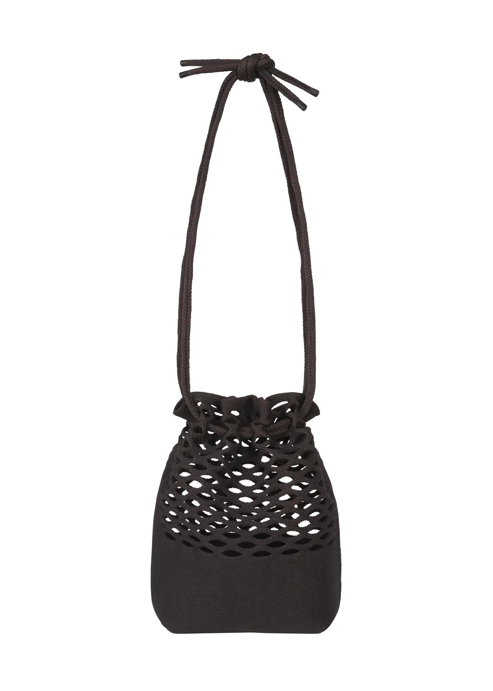 Good Goods Issey Miyake Mokko Basket taška černohnědá