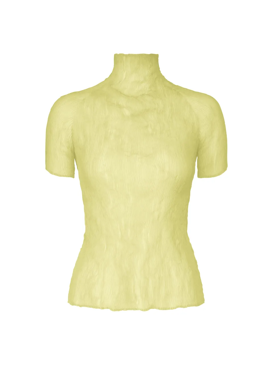 Issey Miyake Chiffon Twist 1 top béžový vel. 2