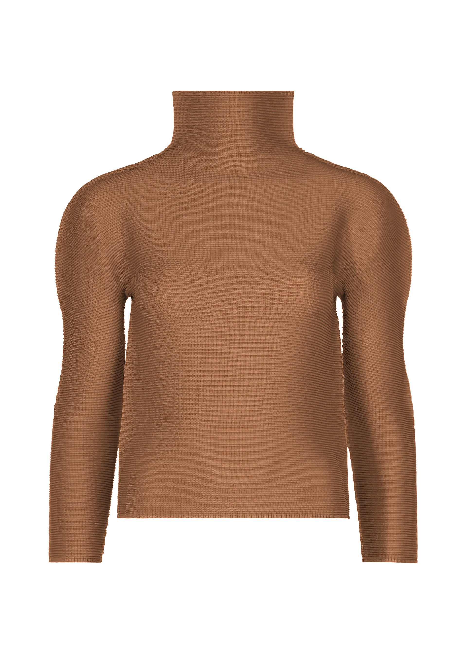 Issey Miyake Stretch Pleats 3 top rumělká elastický