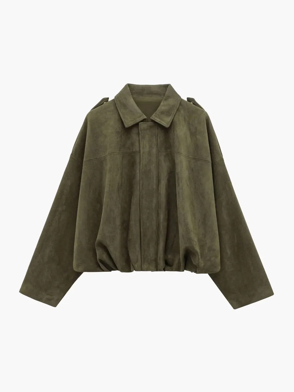 Norielle bomber bunda manšestr zelená krátká