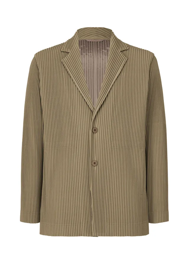 Issey Miyake Tailored Pleats 1 sako Riverside Gray lehké
