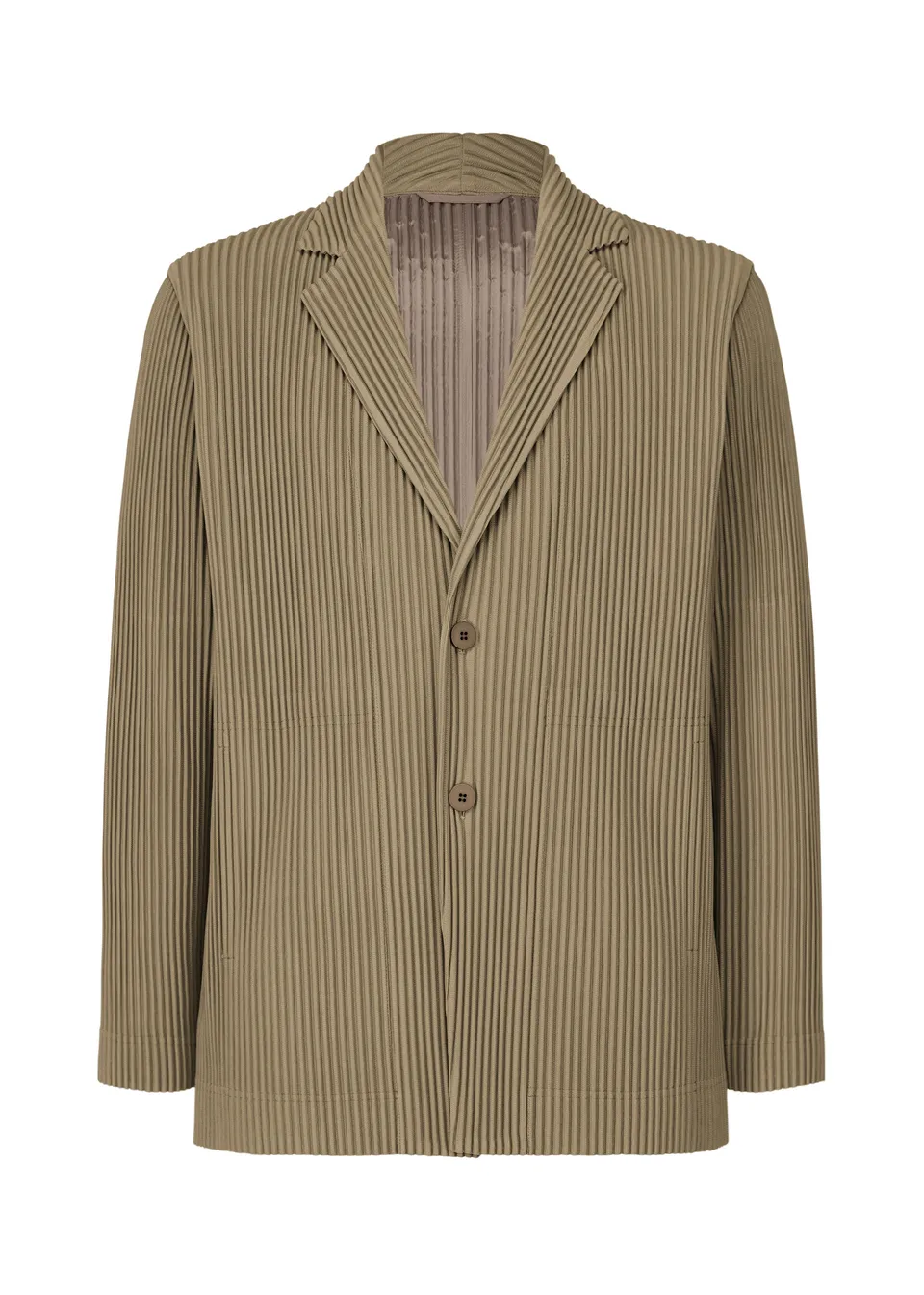 Issey Miyake Tailored Pleats 1 sako Riverside Gray lehké