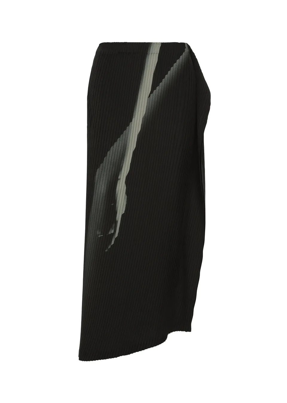 Issey Miyake Hands of Lover sukně Black-hued plisovaná