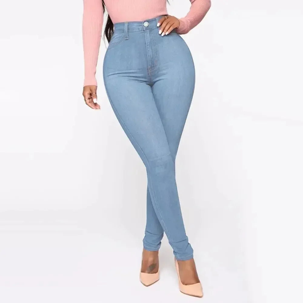 Norielle skinny džíny s vysokým pasem šedé