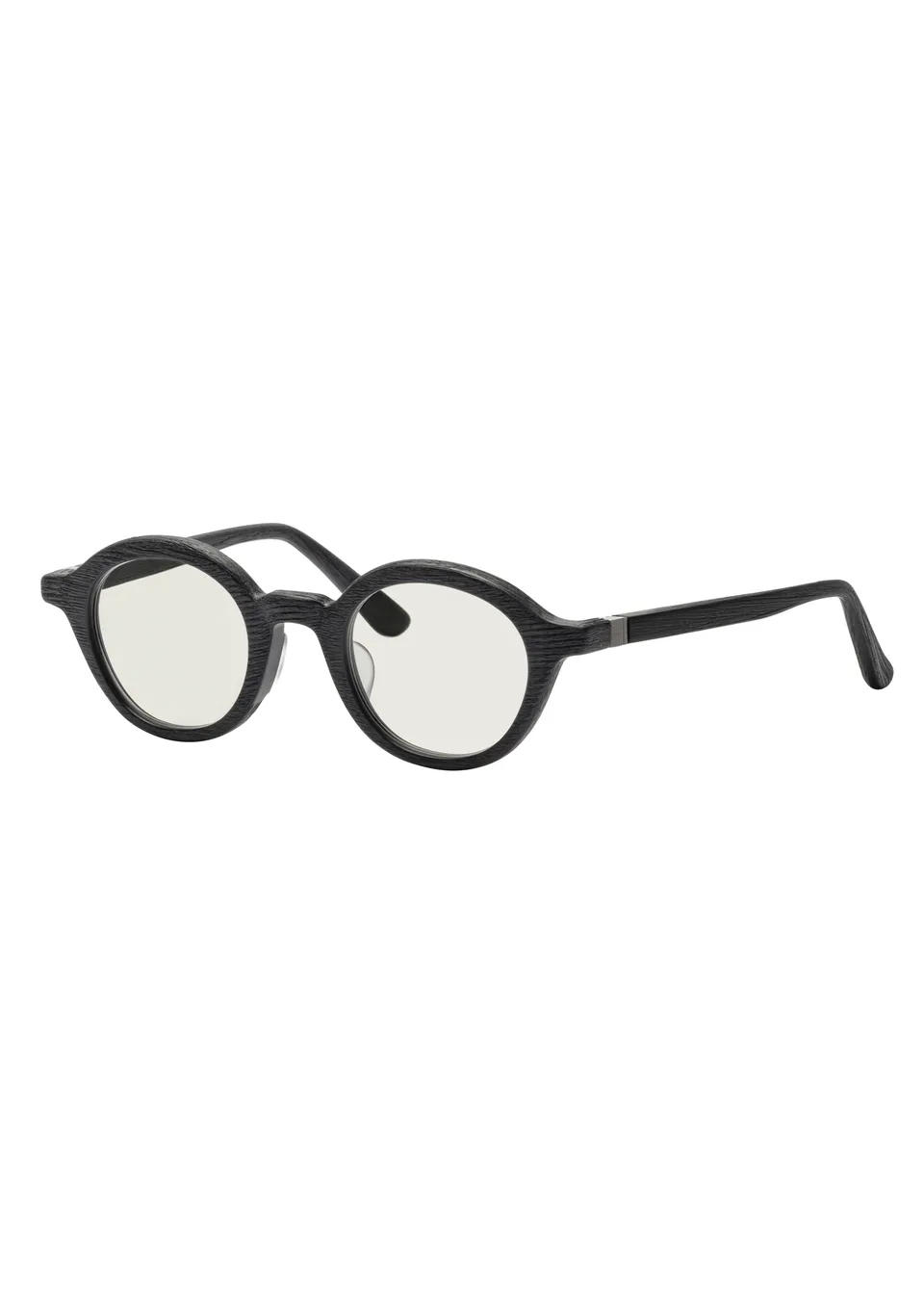 Issey Miyake Eyes Wood-Round sluneční brýle černé