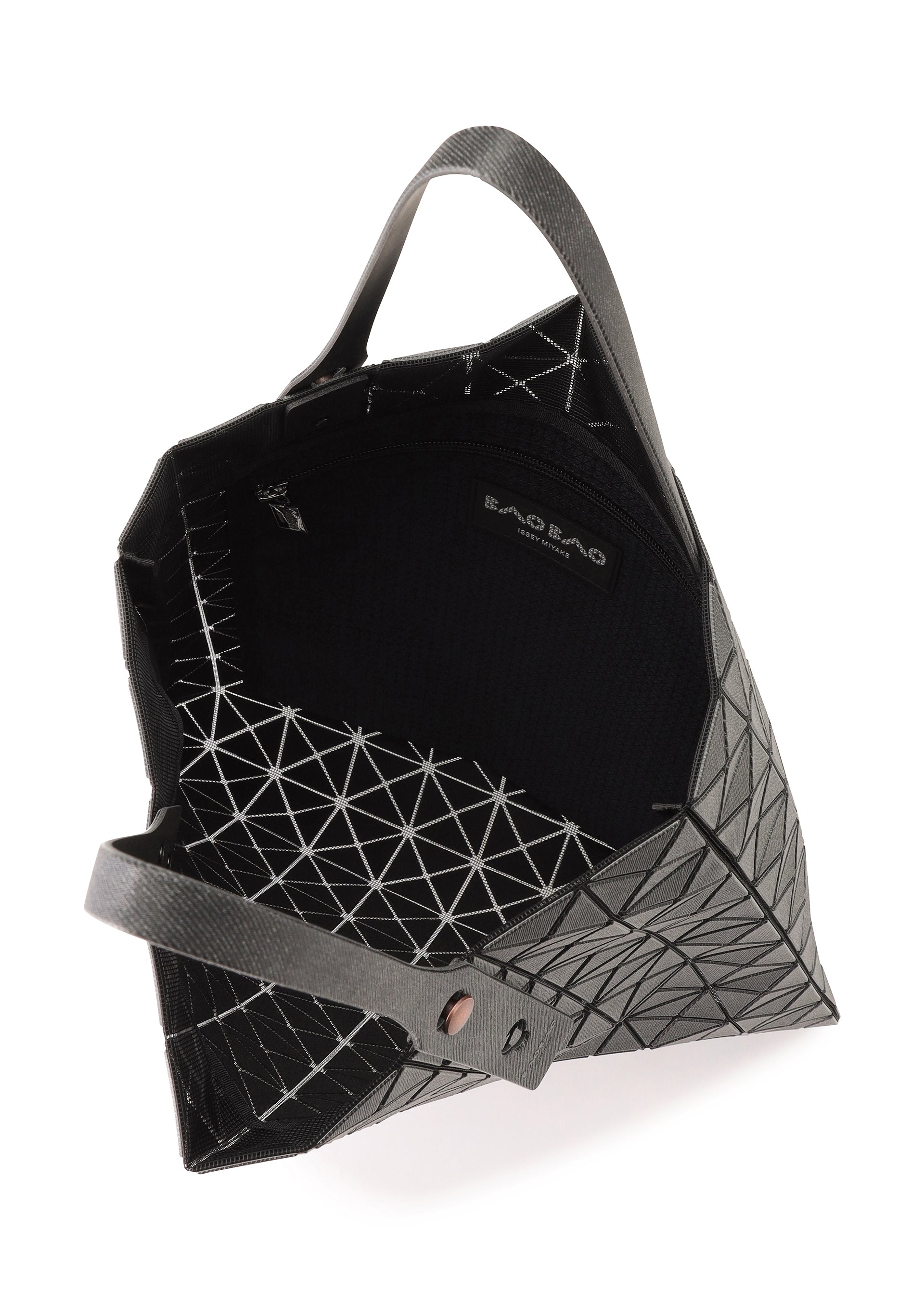Issey Miyake Prism Denim tote kabelka modrá