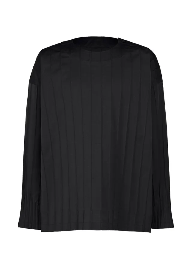 Issey Miyake Type-W 007 triko černé pružné