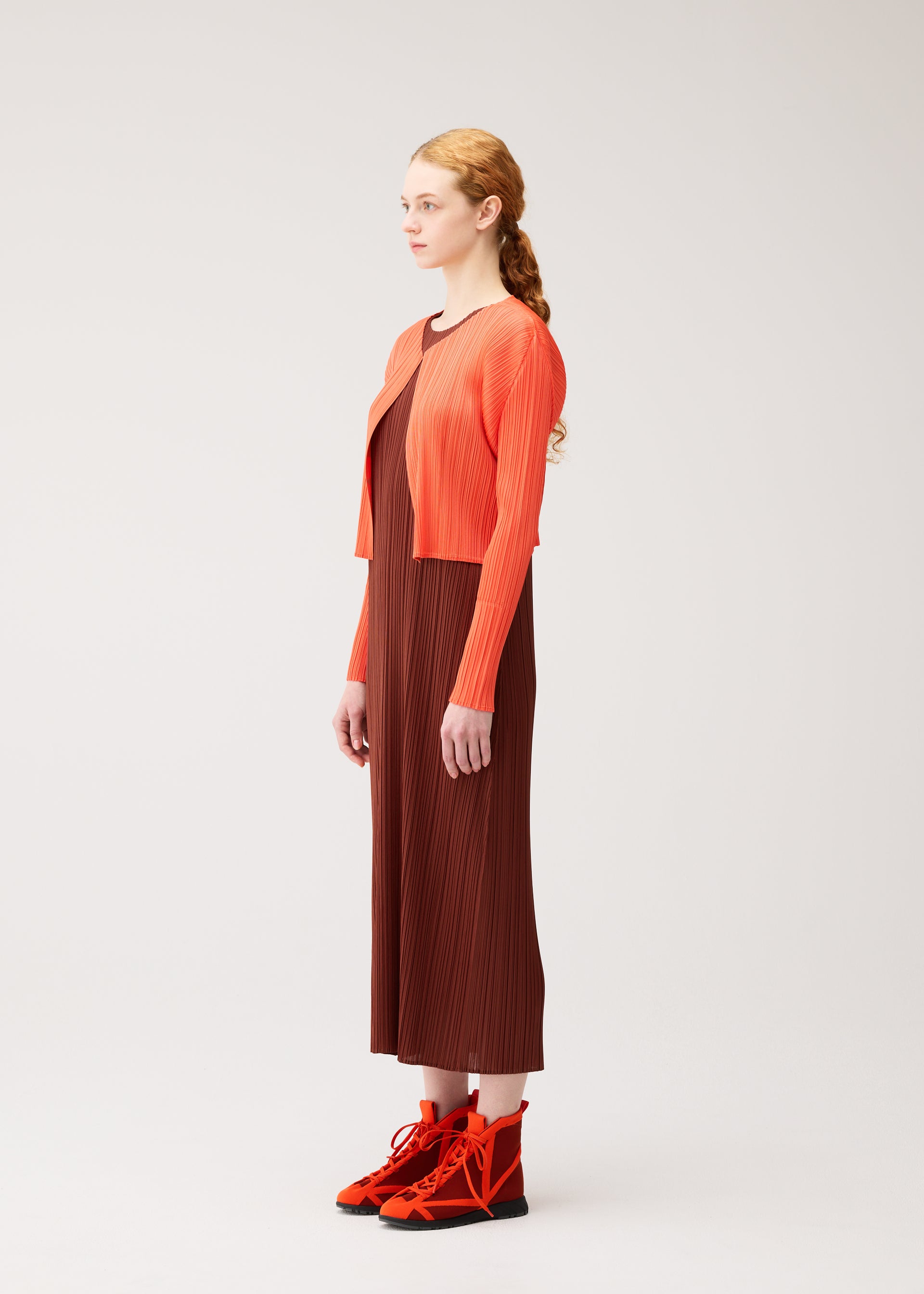 Pleats Please Issey Miyake Monthly Colors September kardigan