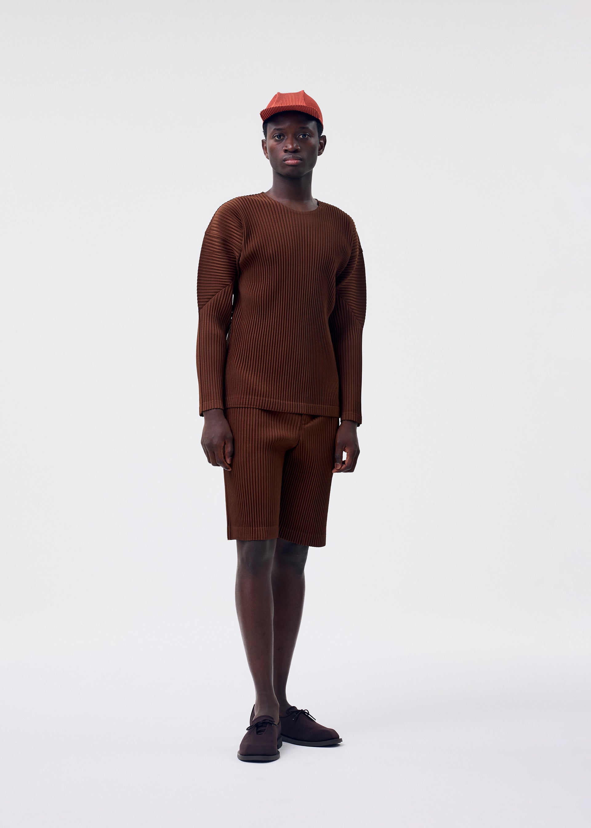 Issey Miyake Color Pleats 2 triko vínové