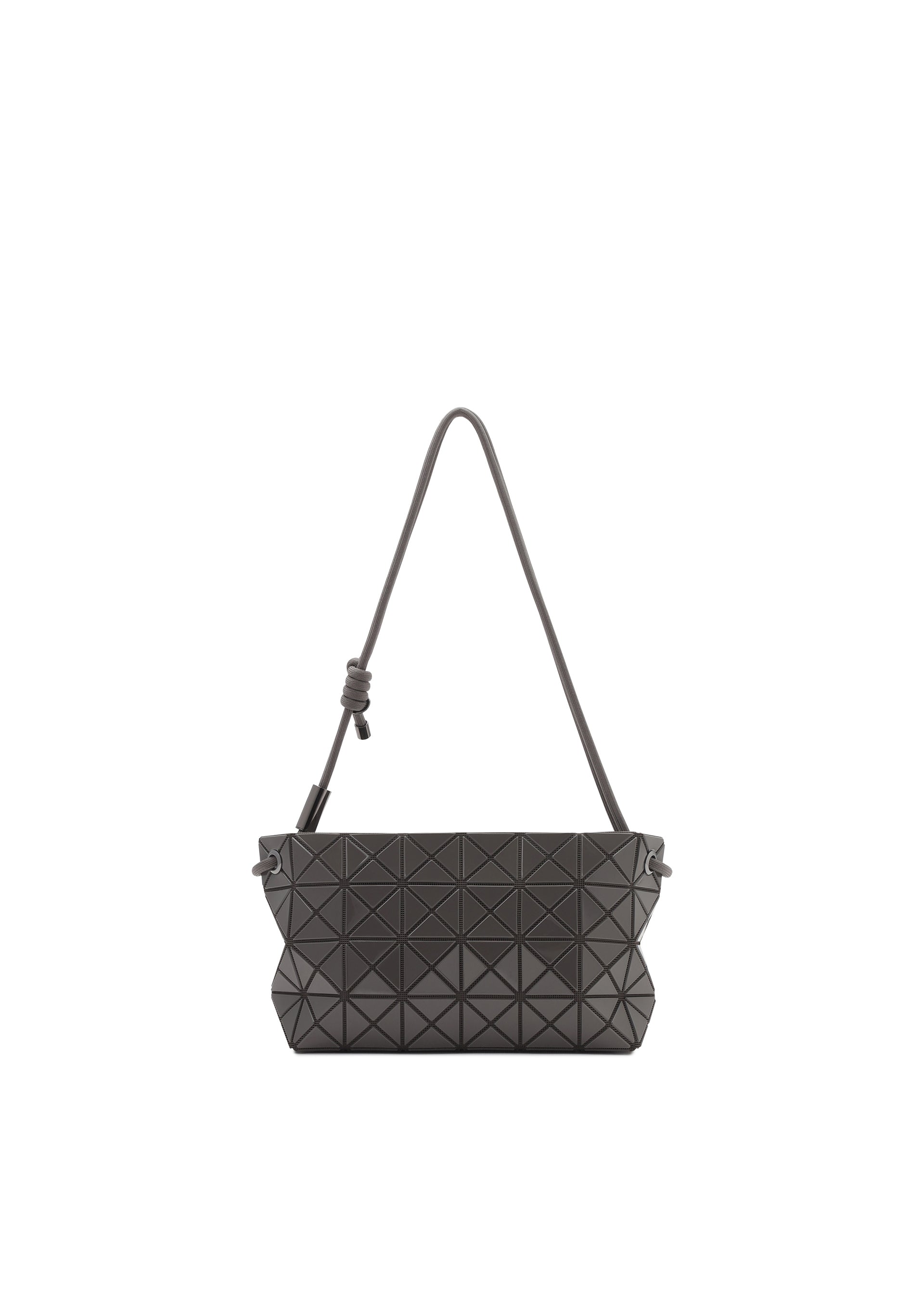 Issey Miyake Loop One-Tone crossbody Light Gray měkká boxy