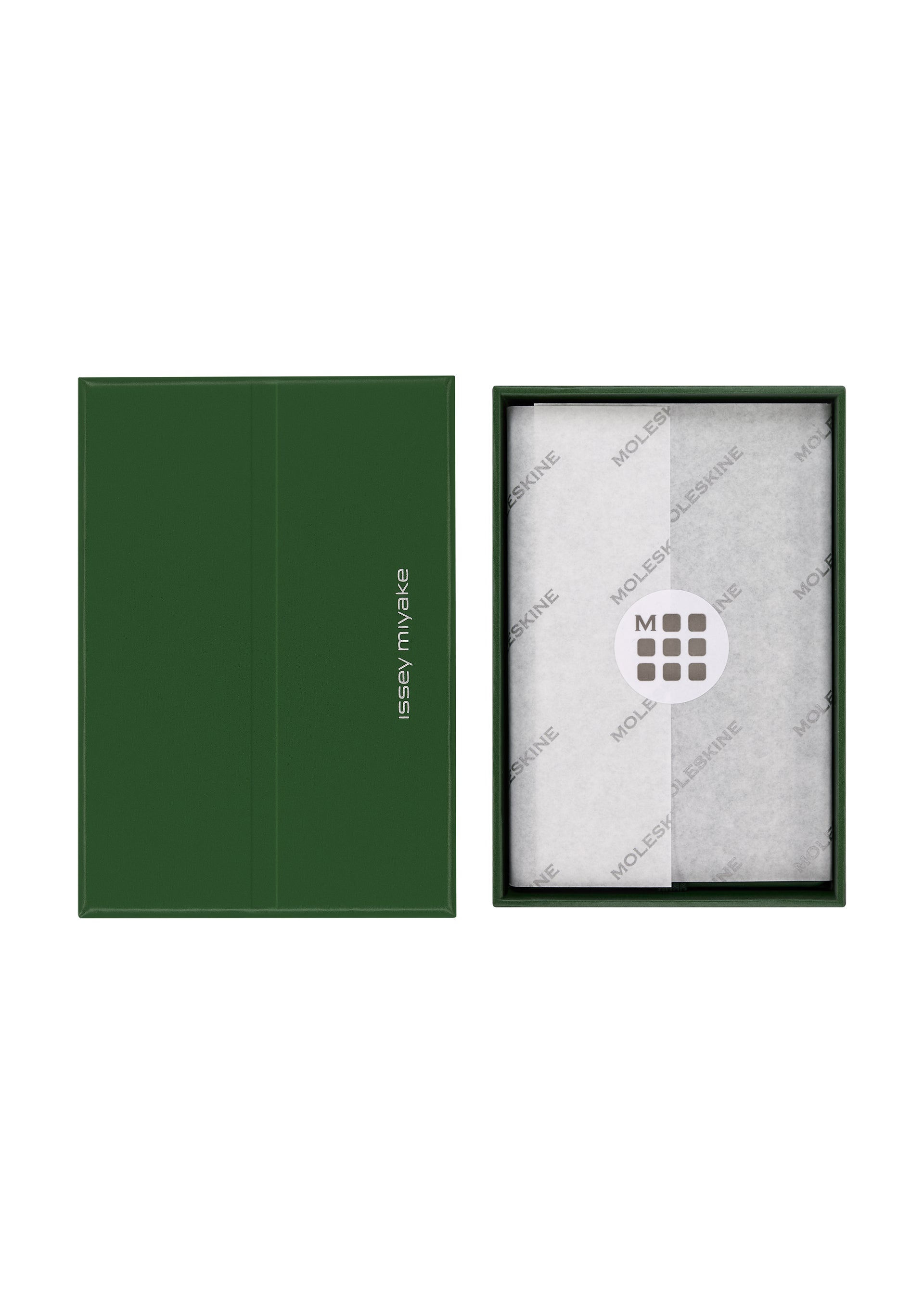 Issey Miyake Moleskine Note-A-Note zápisník zelená