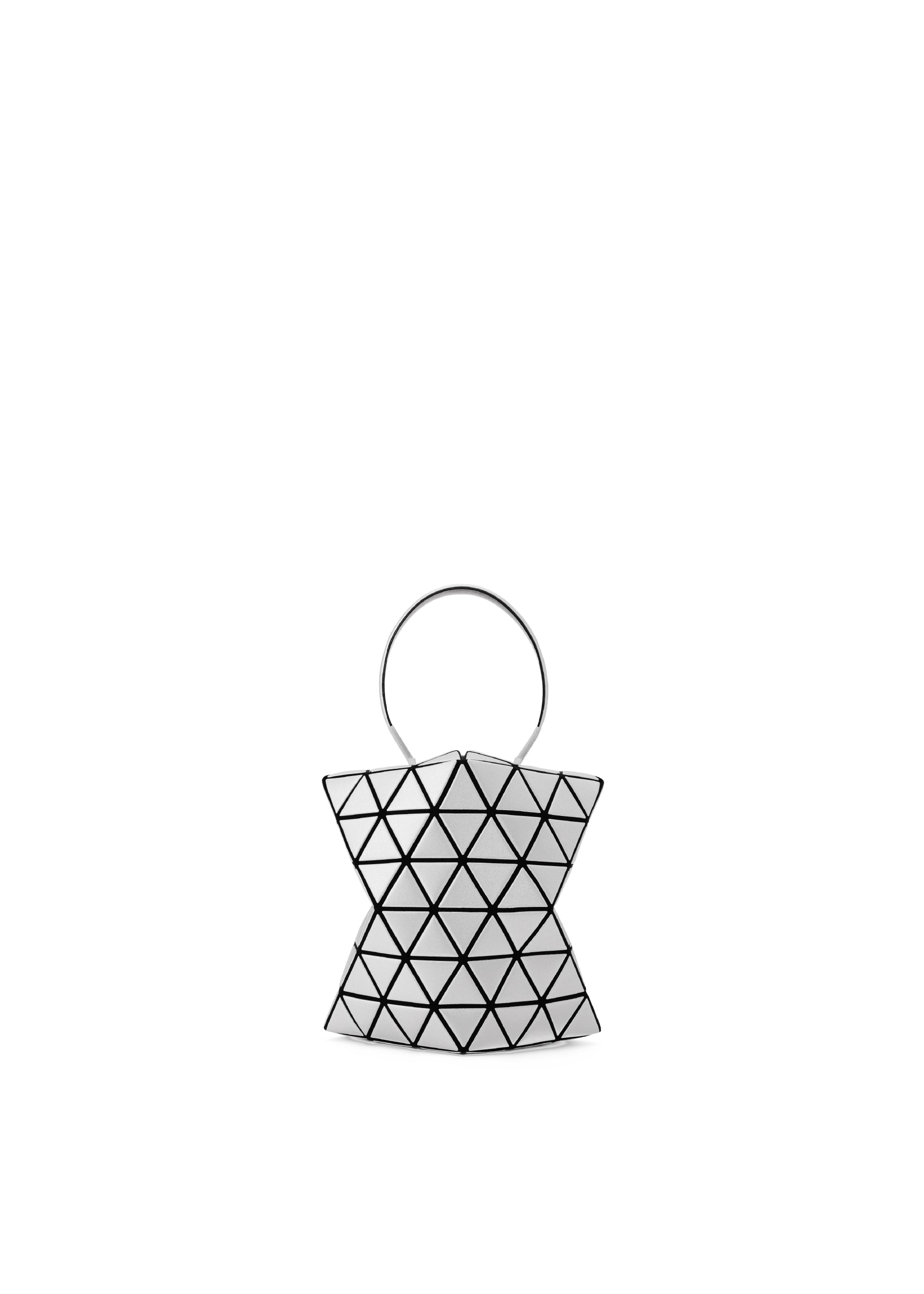 Issey Miyake Torso kabelka matná černá trojúhelníková