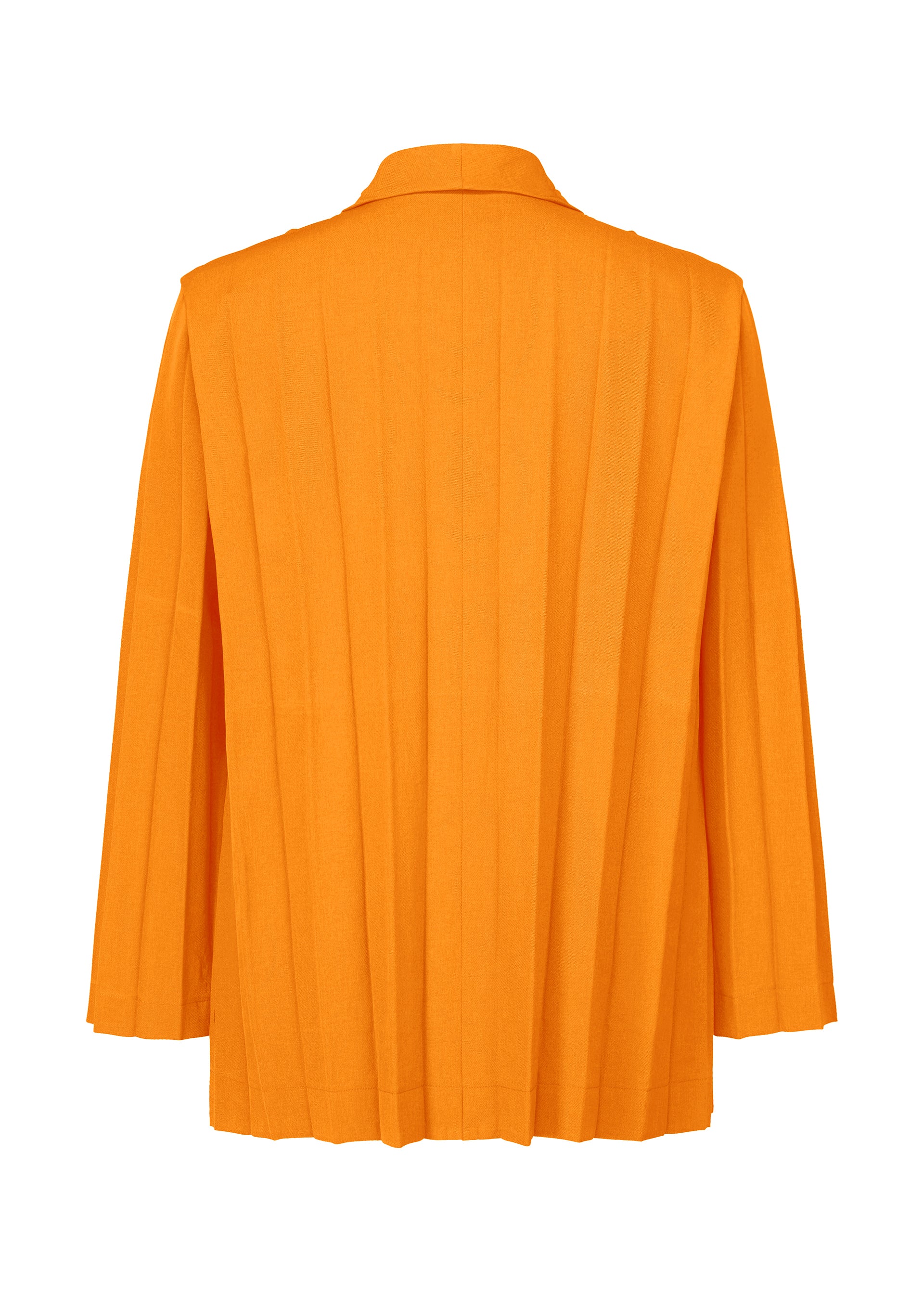Issey Miyake Edge Ensemble sako White Blue plisované