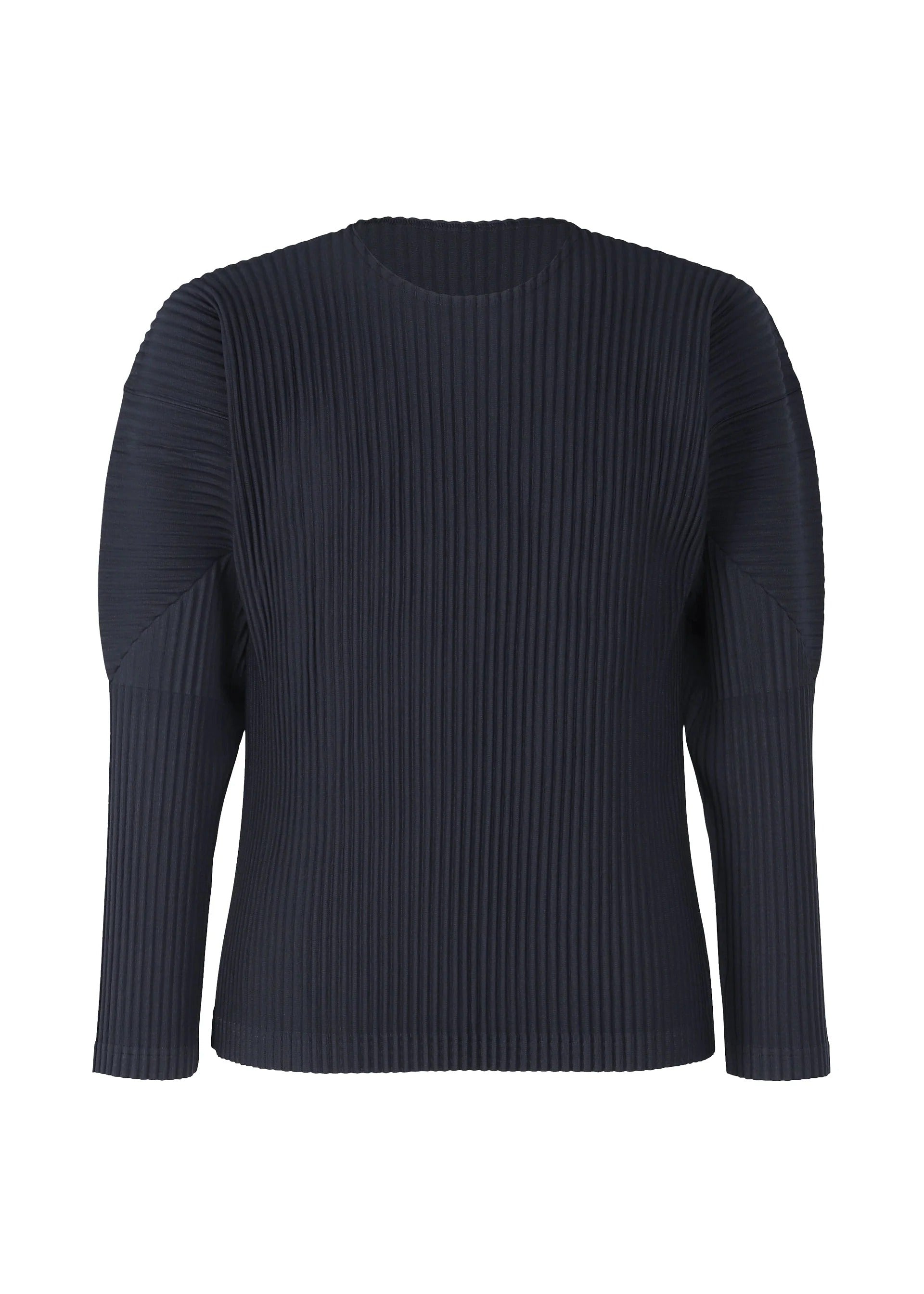 Issey Miyake Basics triko dlouhý rukáv světle šedá vel. 2