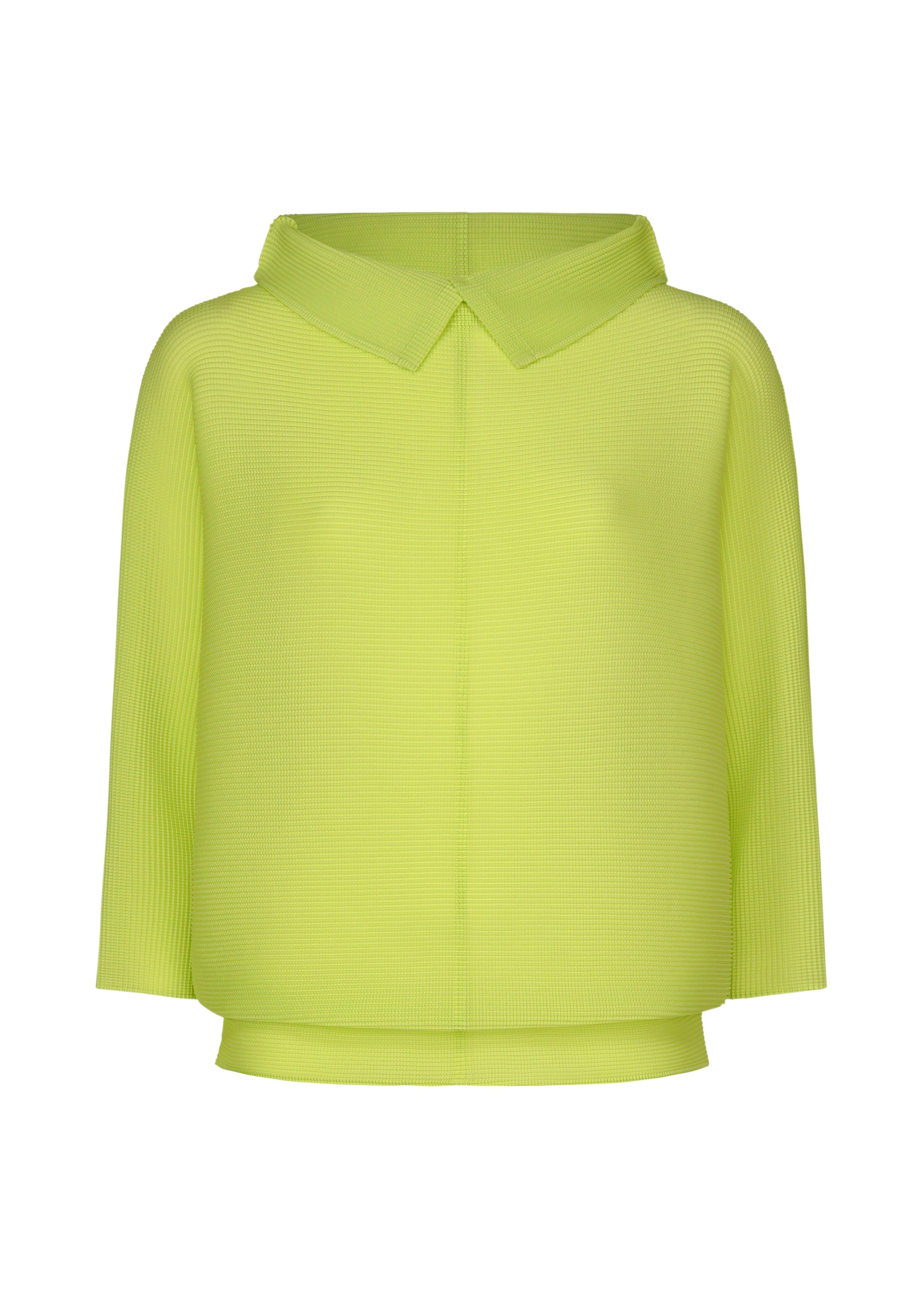me Issey Miyake Dolman Stretch Pleats 1 top černý