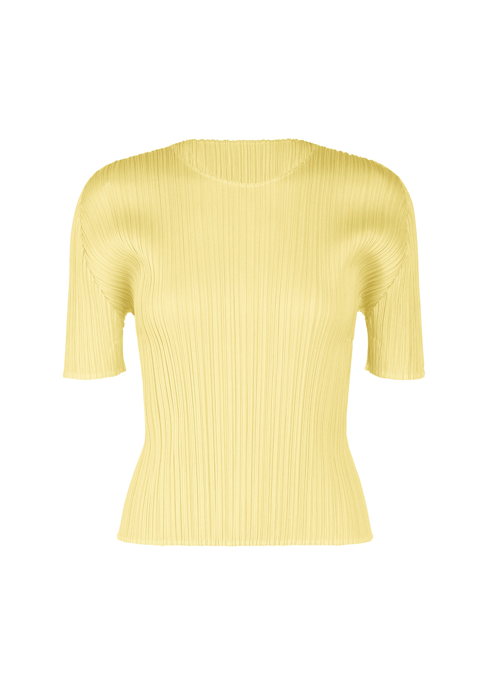 Issey Miyake Monthly Colors July top modrá plisé