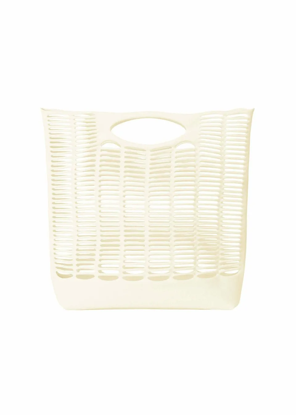 Good Goods Issey Miyake Mokko tote taška Off White