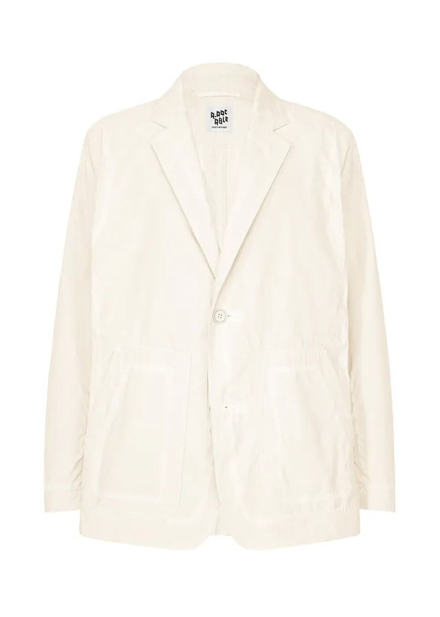 Issey Miyake Type-U 001 bunda ivory tvarovací