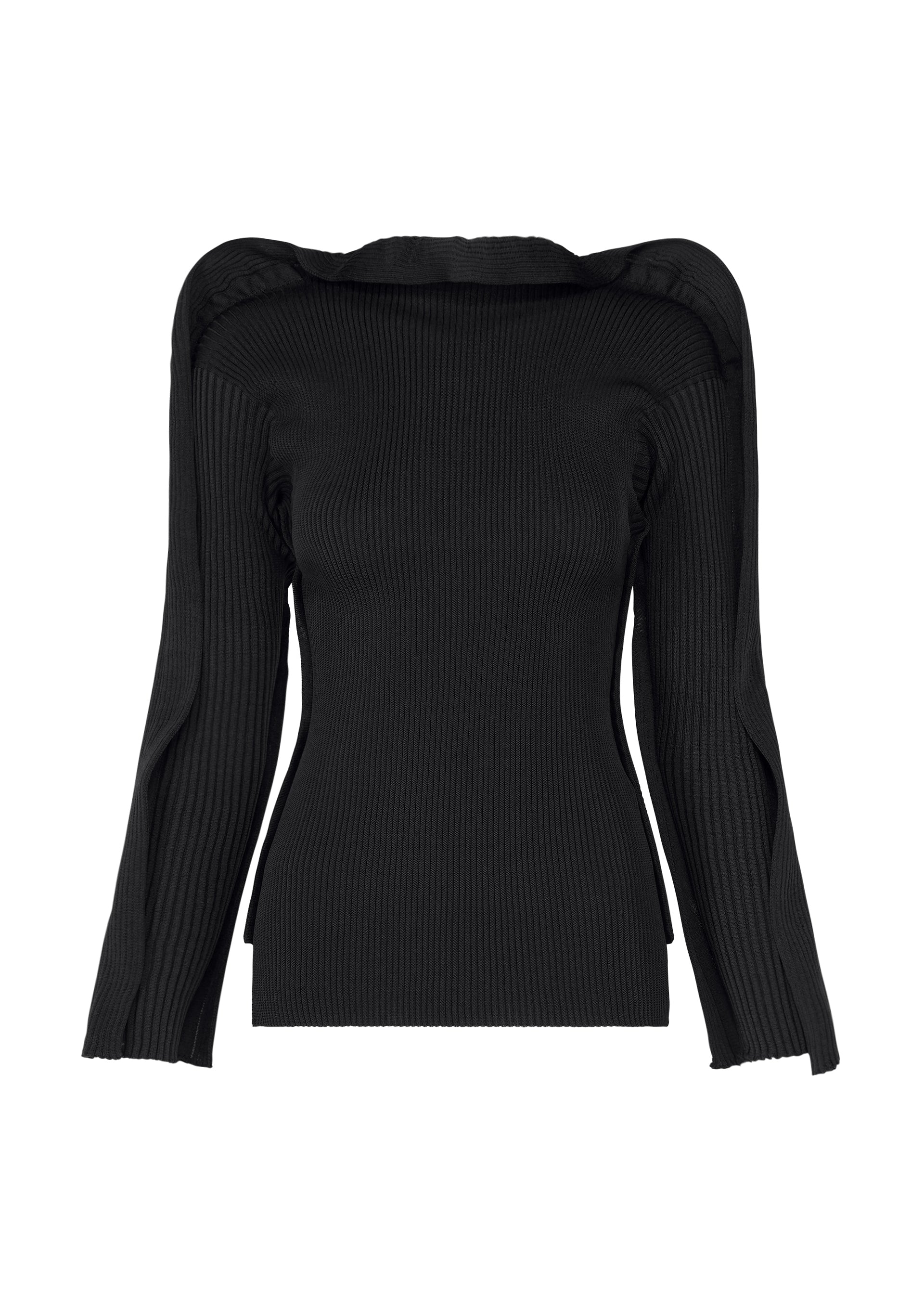 Issey Miyake Prance top ivory lehký úplet vel. 2