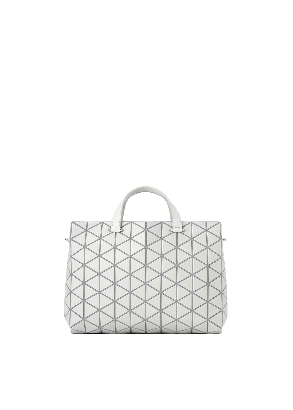 Issey Miyake Tonneau Matte kabelka ivory matná