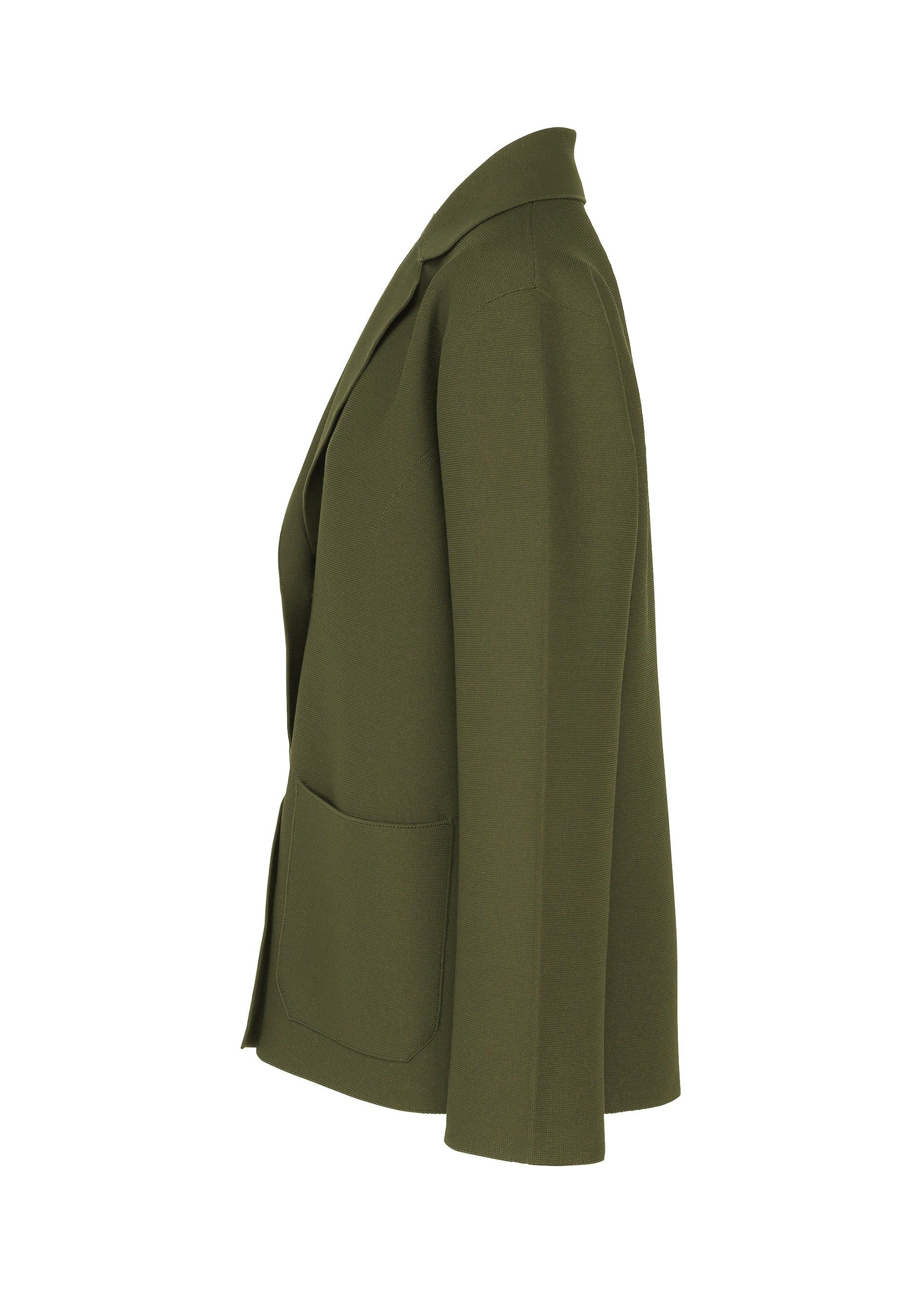 me Issey Miyake Solid Knit bunda černá pletená