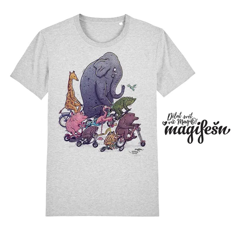 Magifešn XY Rychle a zděsile! tričko unisex biobavlna