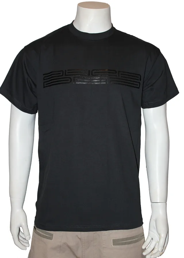 Alien DNA linear logo pánské tričko used black bavlna
