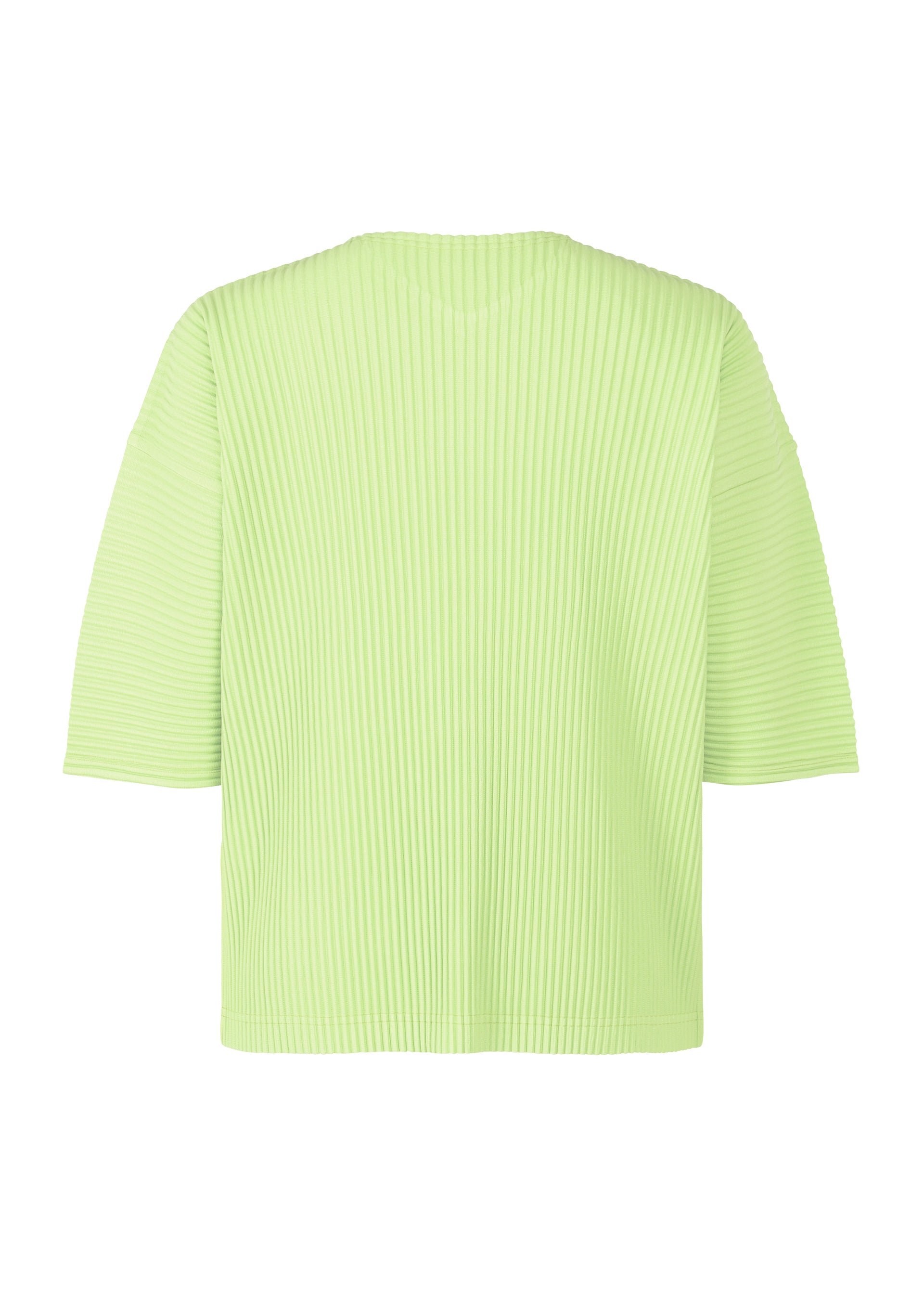 Issey Miyake Monthly Colors July top black V-neck