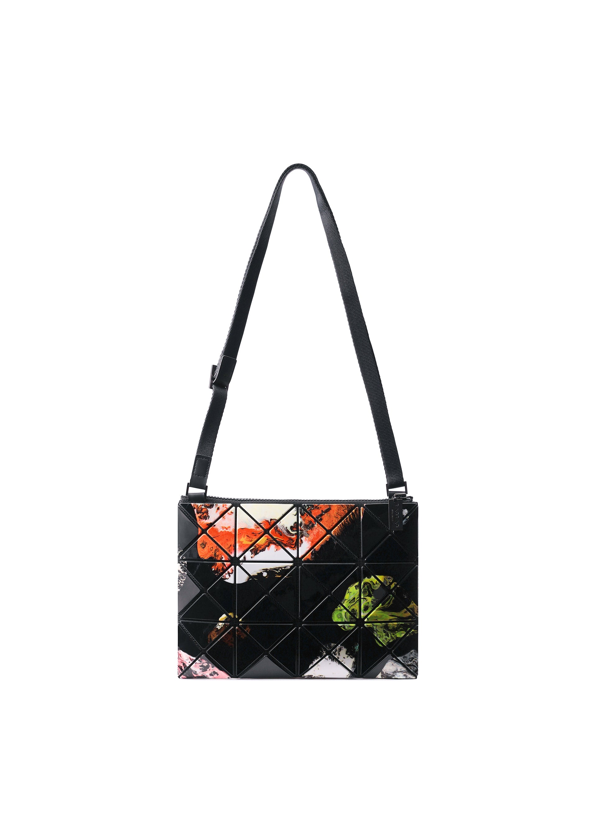Issey Miyake Cosmic crossbody kabelka bílá