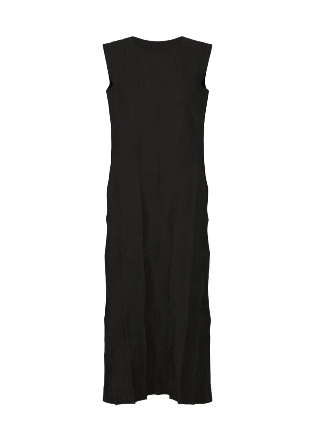 Issey Miyake Type-W 009-2 dámské šaty černé vel. 1