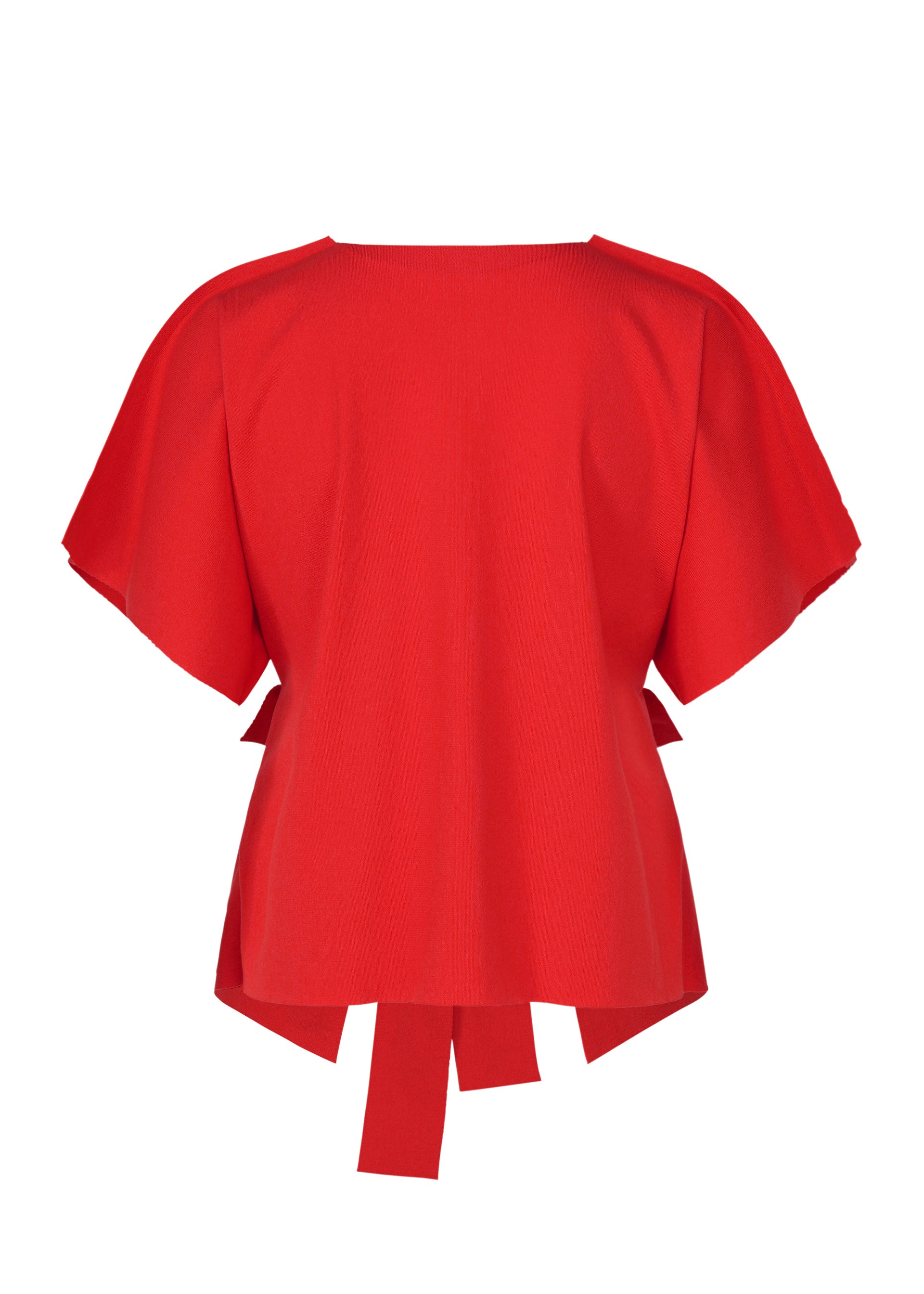 Issey Miyake me Flat Jersey top černý bavlna kapsa