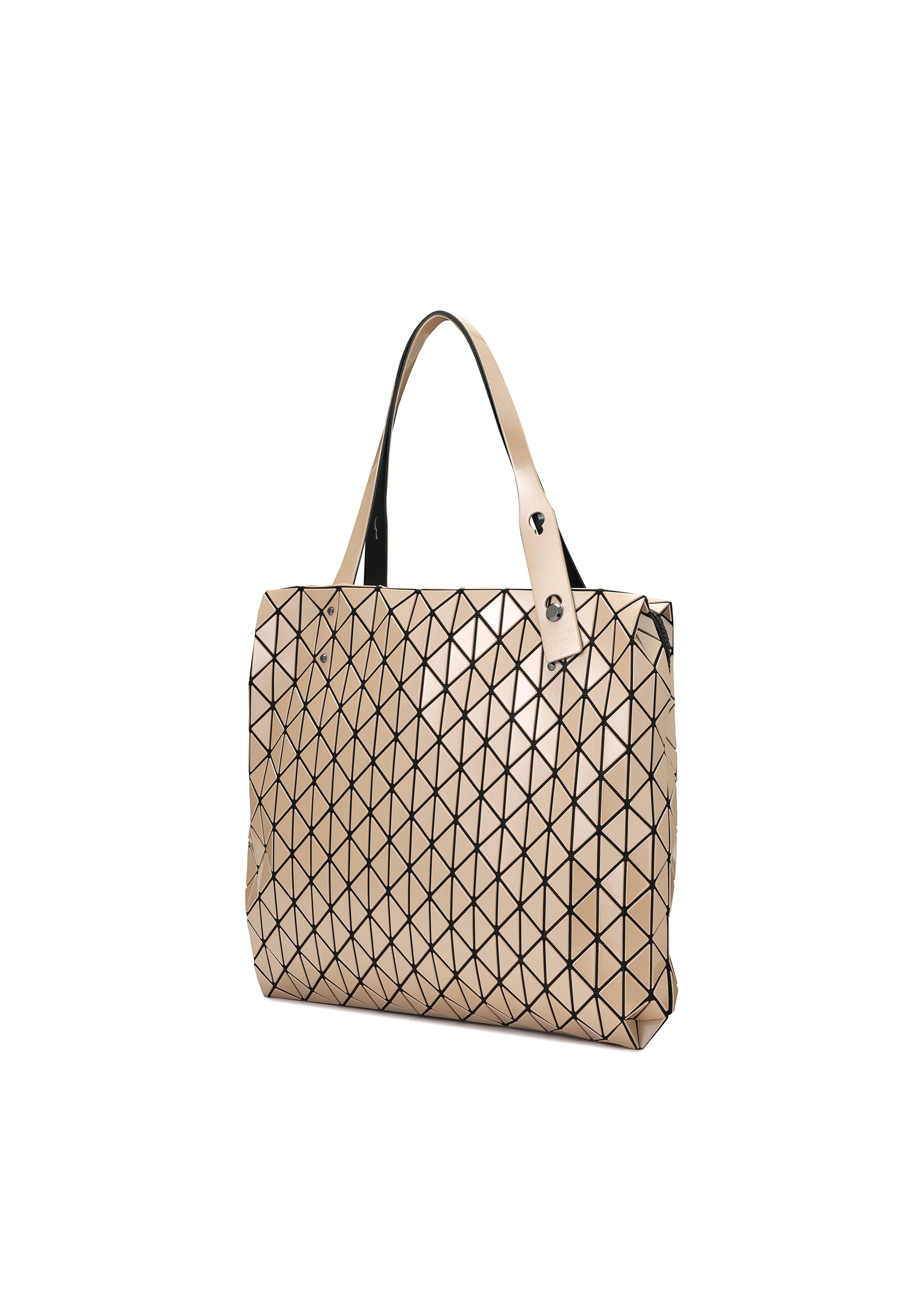 Issey Miyake Row Metallic kabelka White A4 na notebook