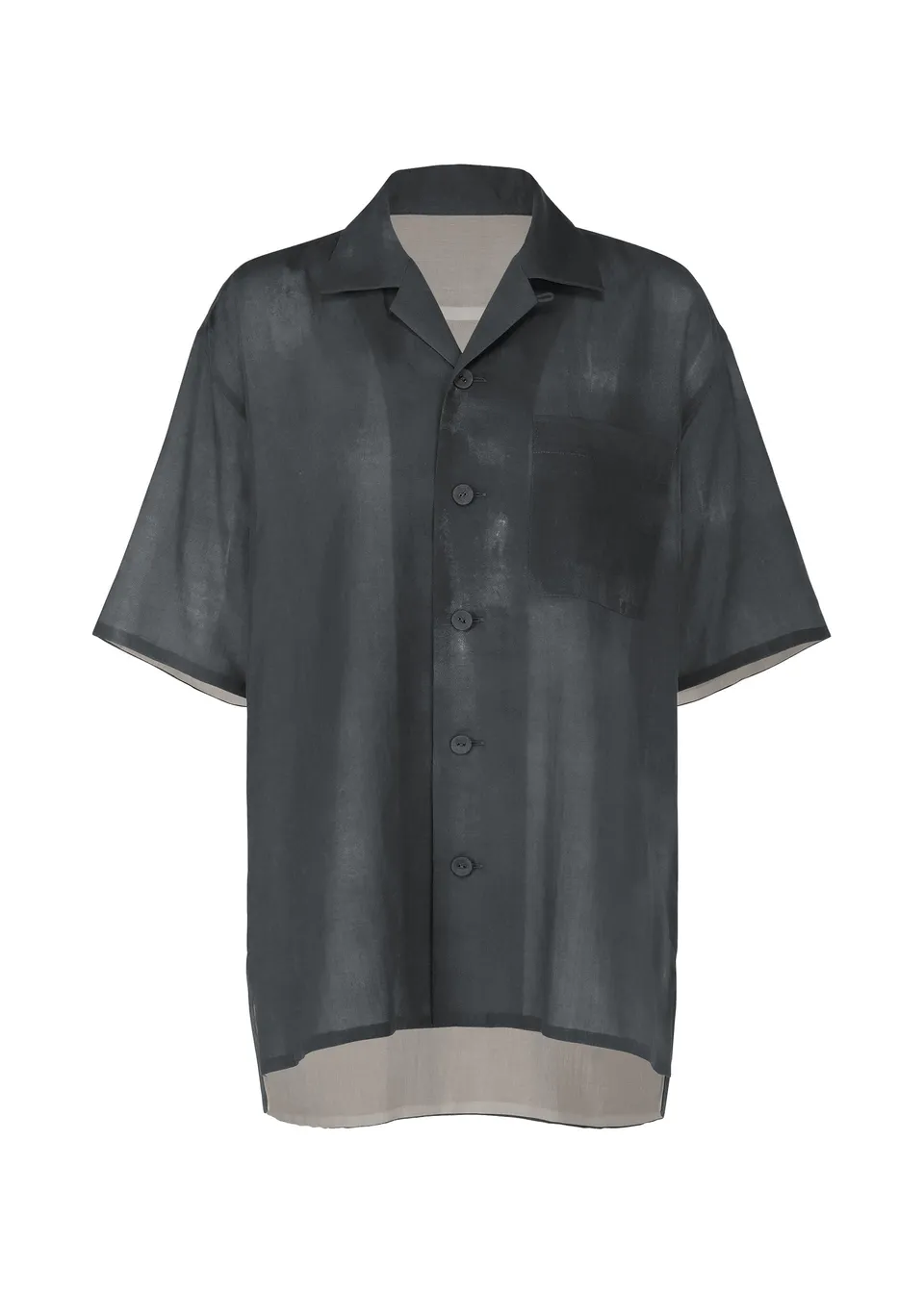 Issey Miyake HaaT Wall White Hem košile gray vel. 2
