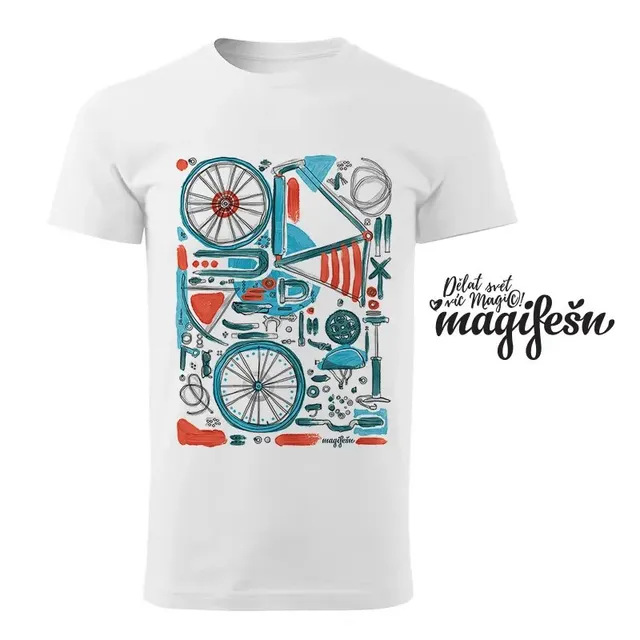 Magifešn XY Skládačka tričko Old School biobavlna