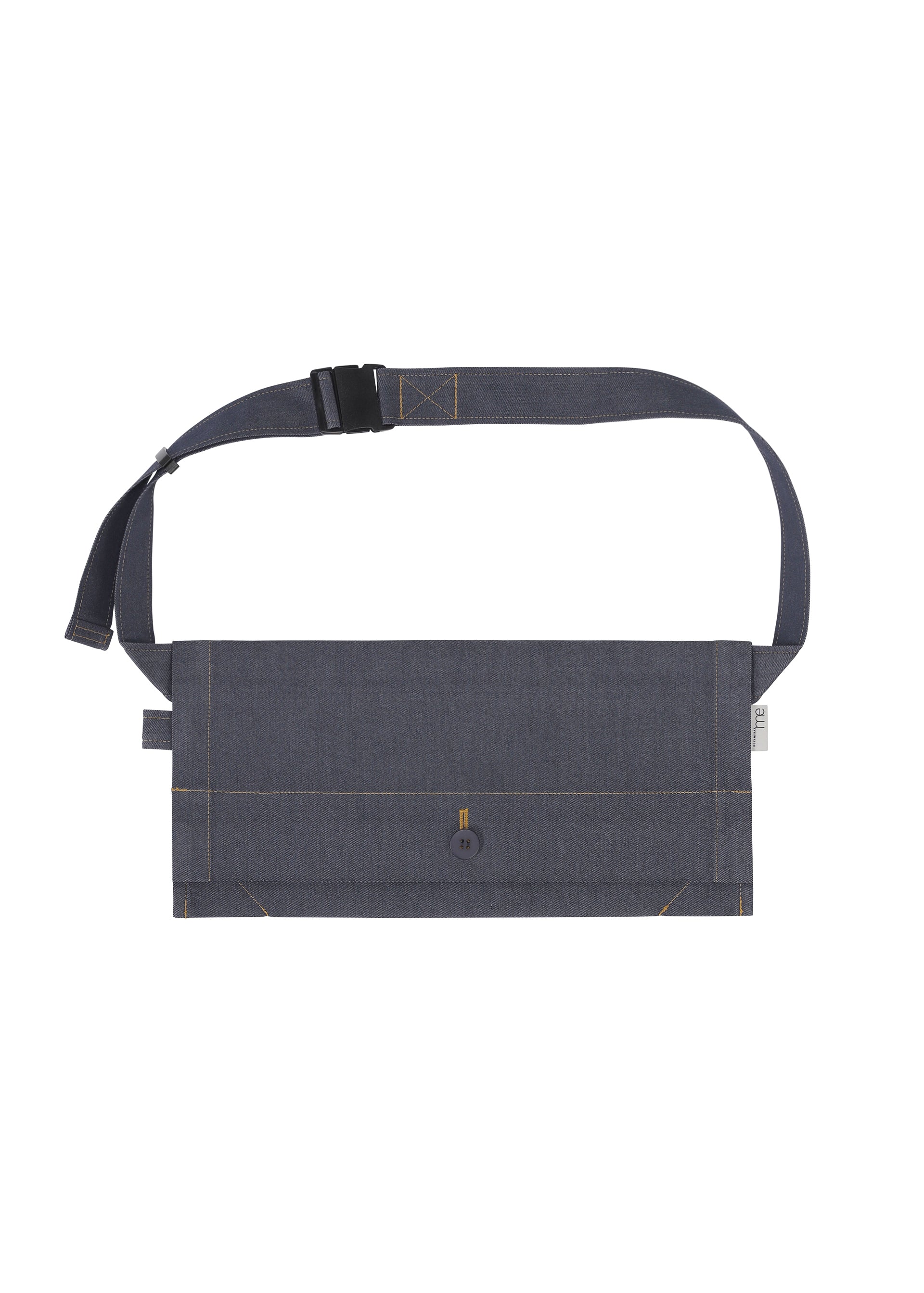 Issey Miyake Flat Denim kabelka přes rameno indigová