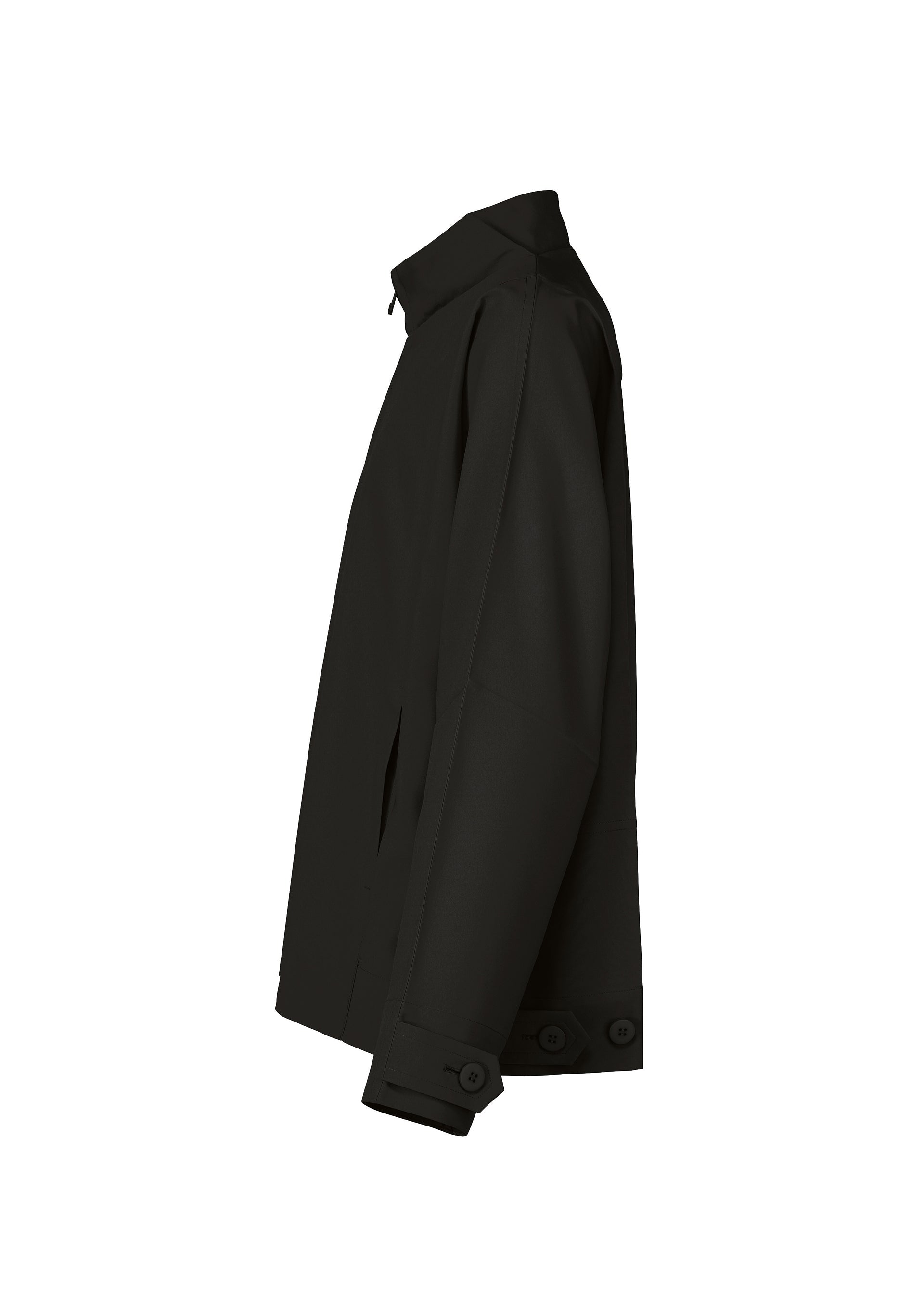 Issey Miyake Flat Black bunda černá skládací vel. 2