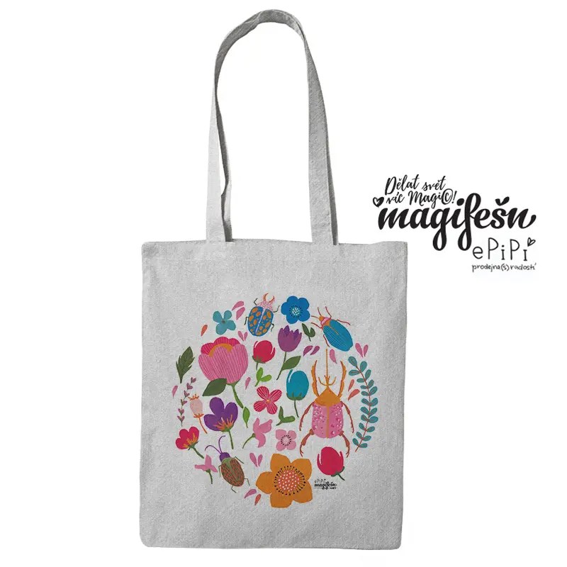 Magifešn Broučci taška MEDIUM recyklovaná směs