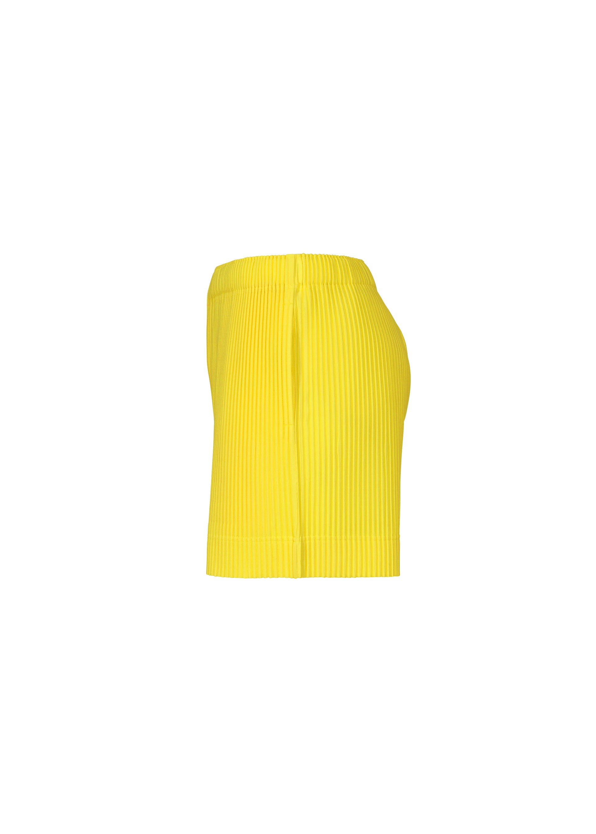 Homme Plissé Issey Miyake Colorful Pleats pánské kraťasy oranžové