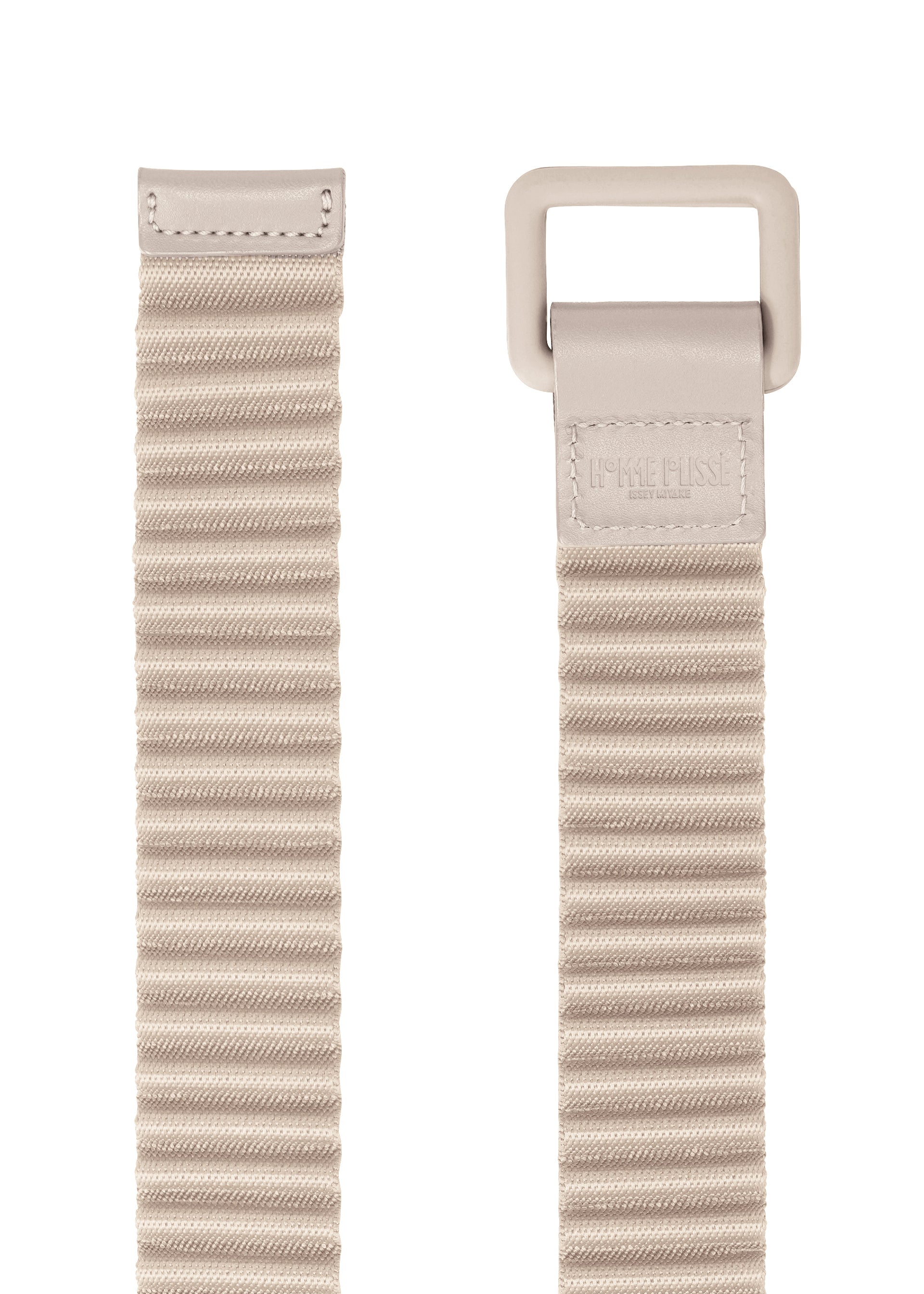 Homme Plissé Issey Miyake Pleats Belt pásek White Green