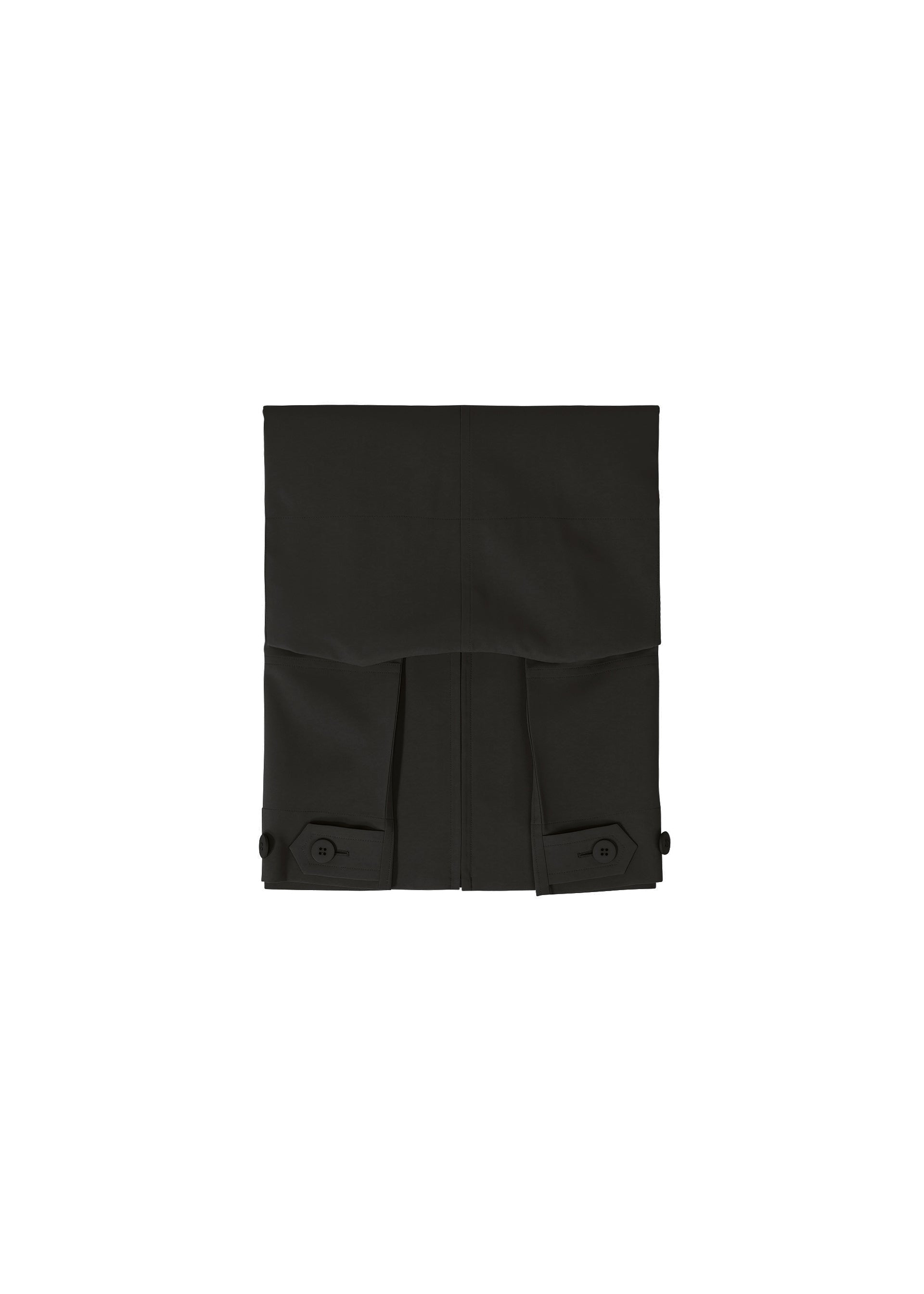 Issey Miyake Flat Black bunda černá skládací vel. 2