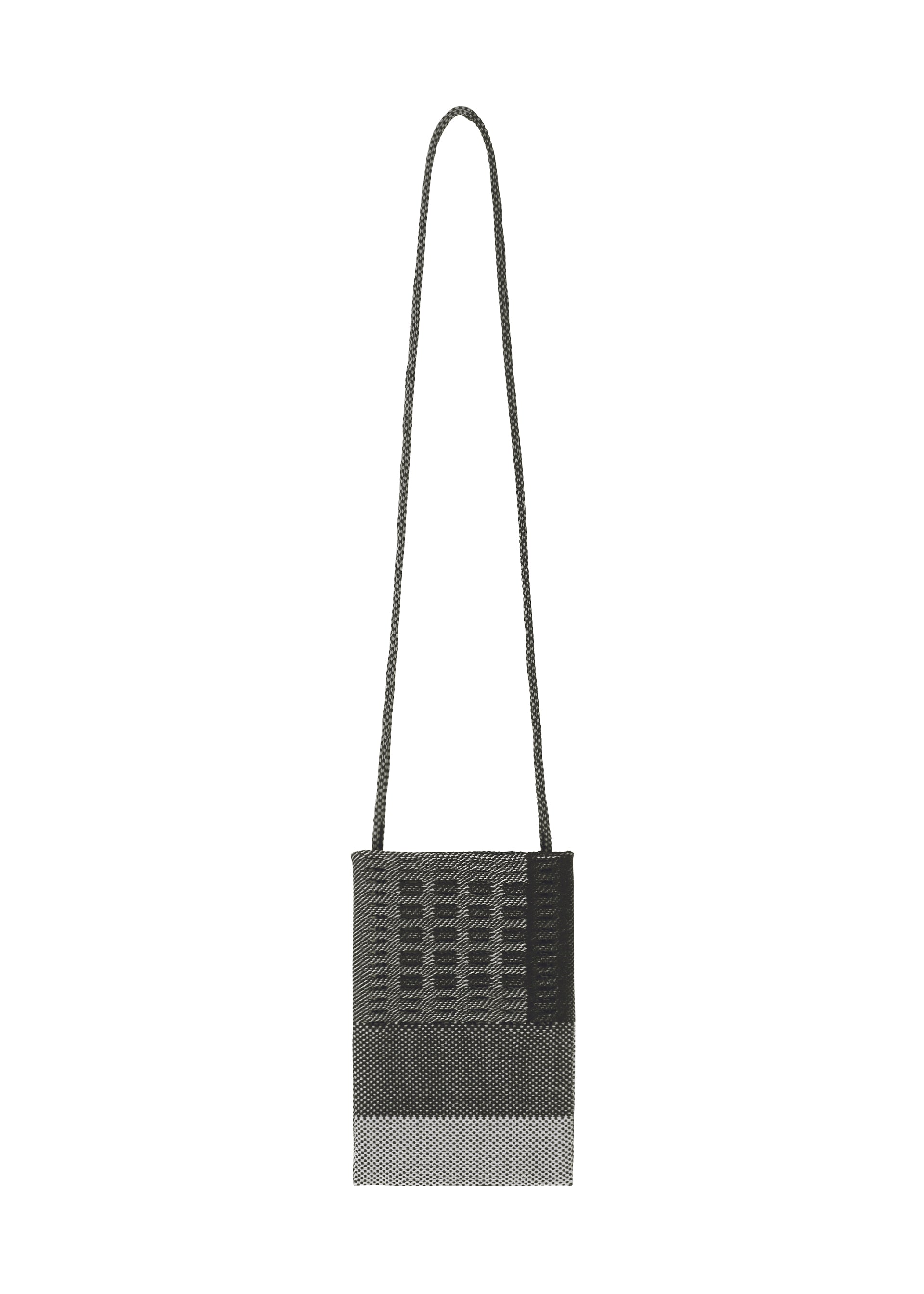 Issey Miyake Mokko Tote Mix kabelka šedá pletená