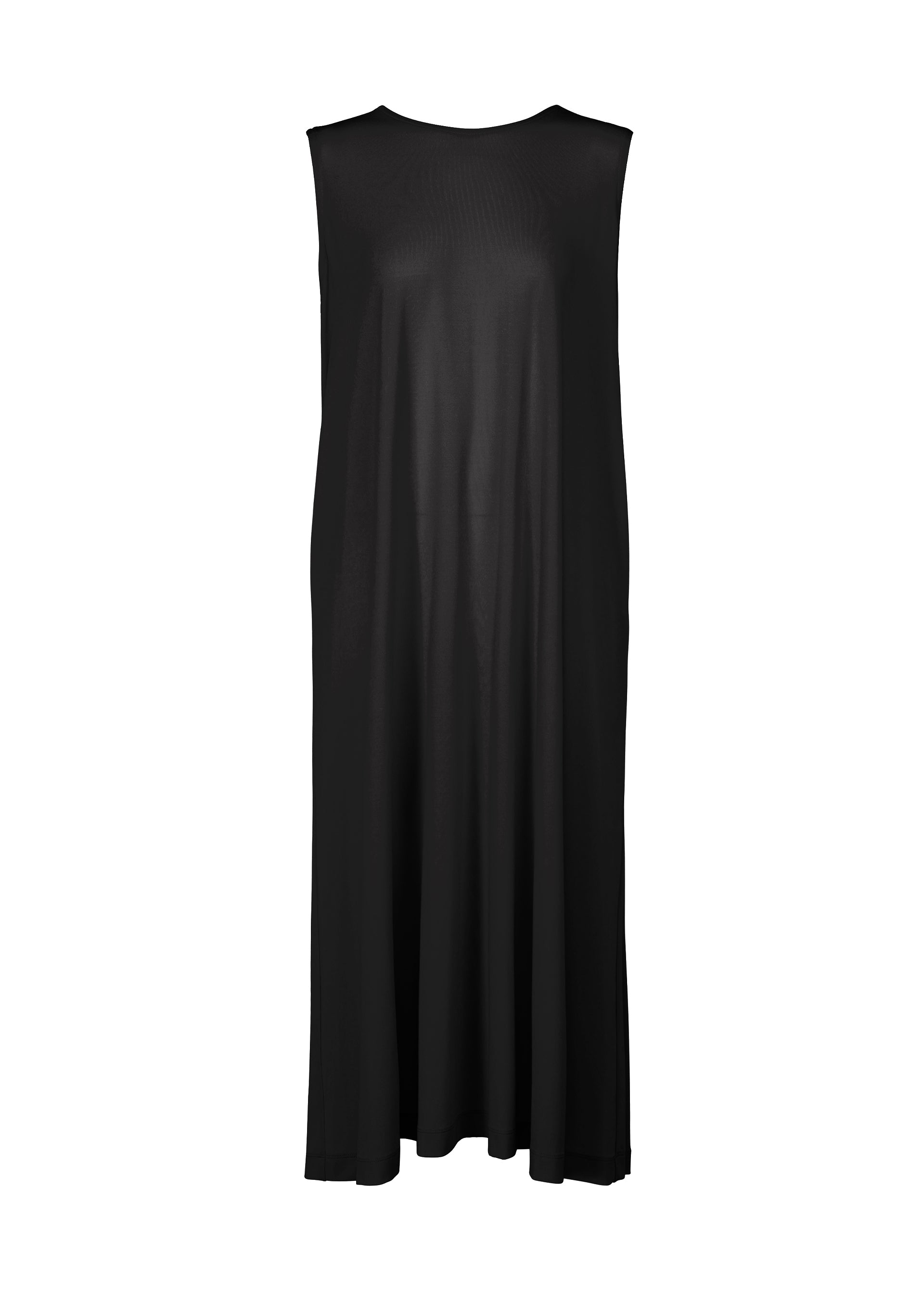 Issey Miyake DRAPE JERSEY-68 šaty bez rukávů černé