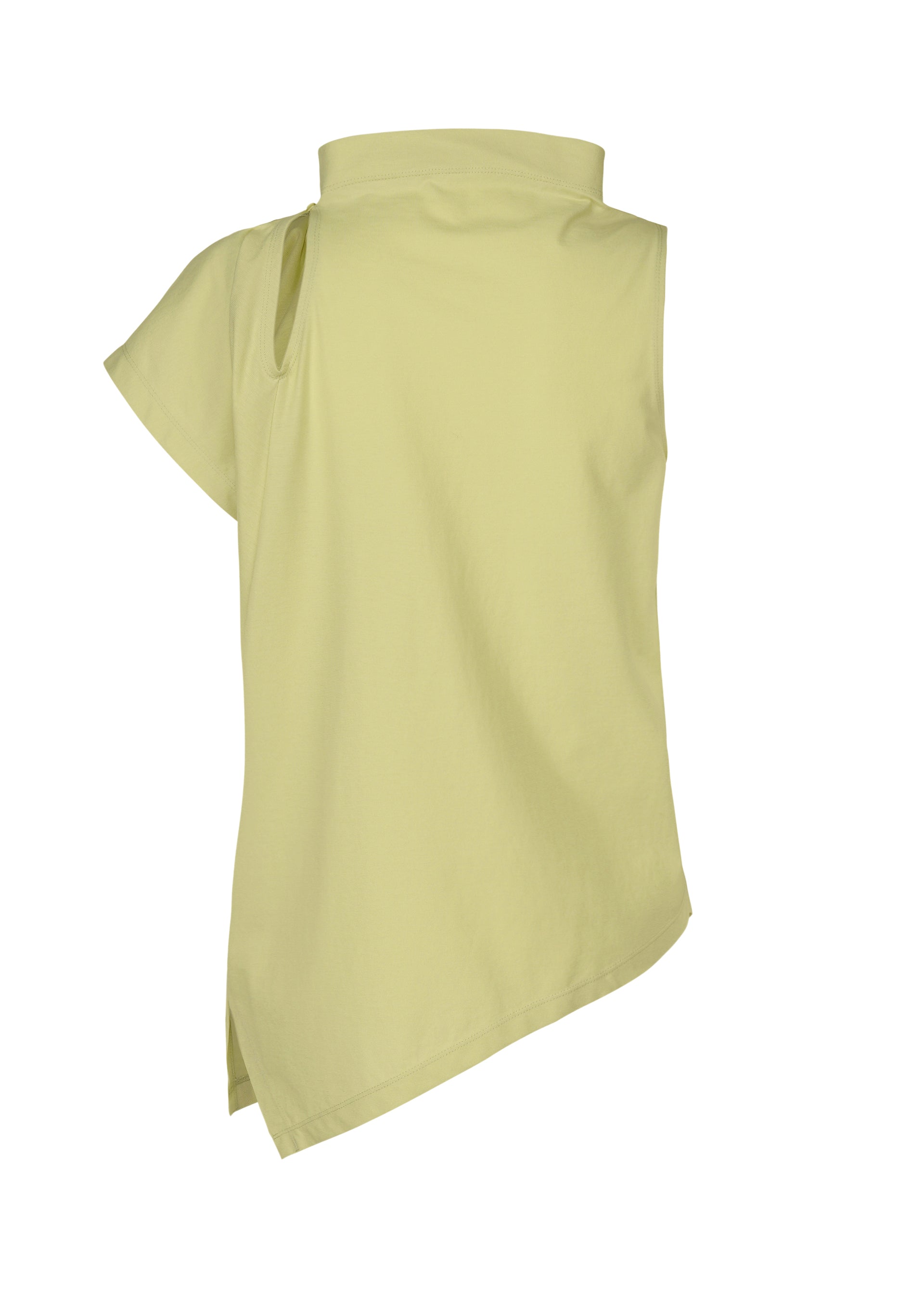 Issey Miyake Tubular-T top bílý bavlněný