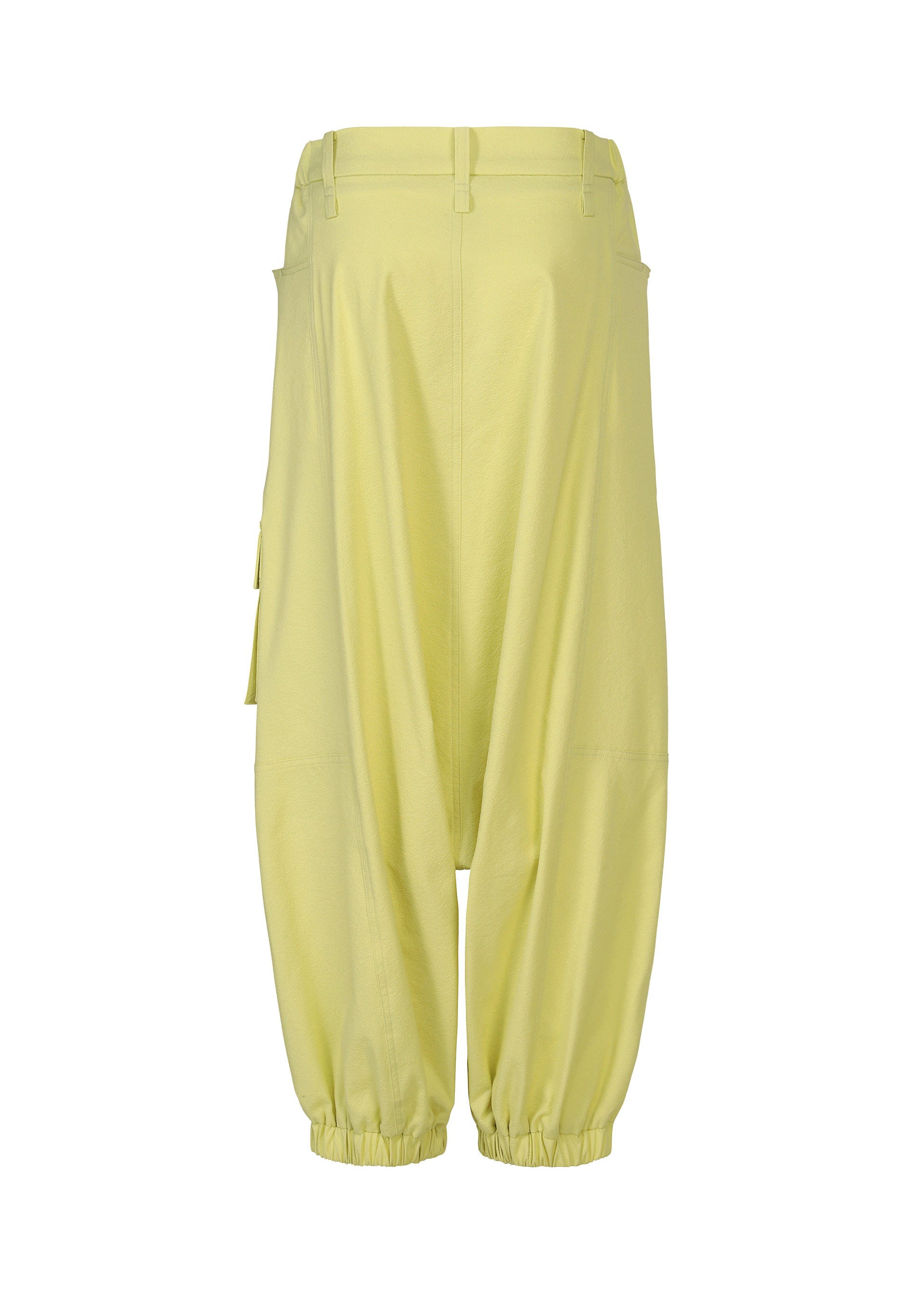 Issey Miyake Grainy kalhoty černé sarouel