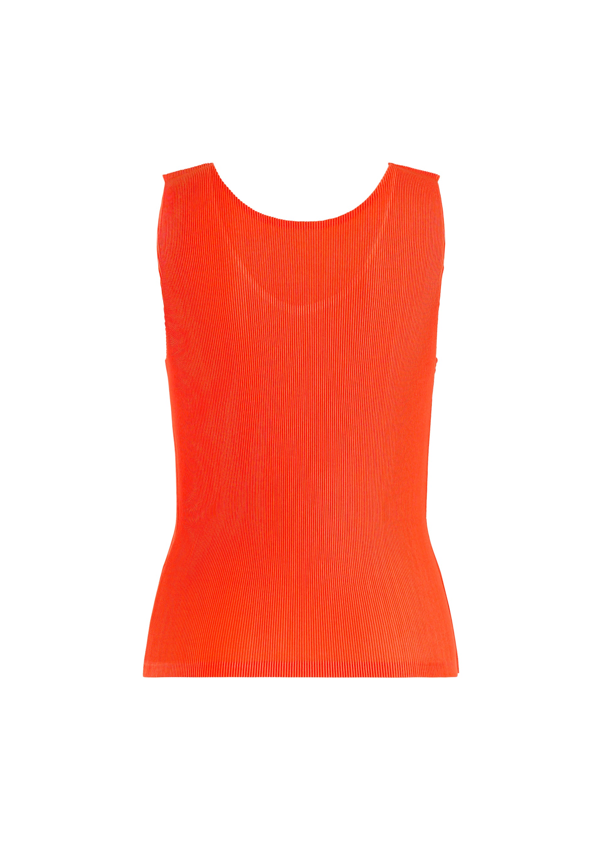 Issey Miyake Mist September plisovaný top oranžová