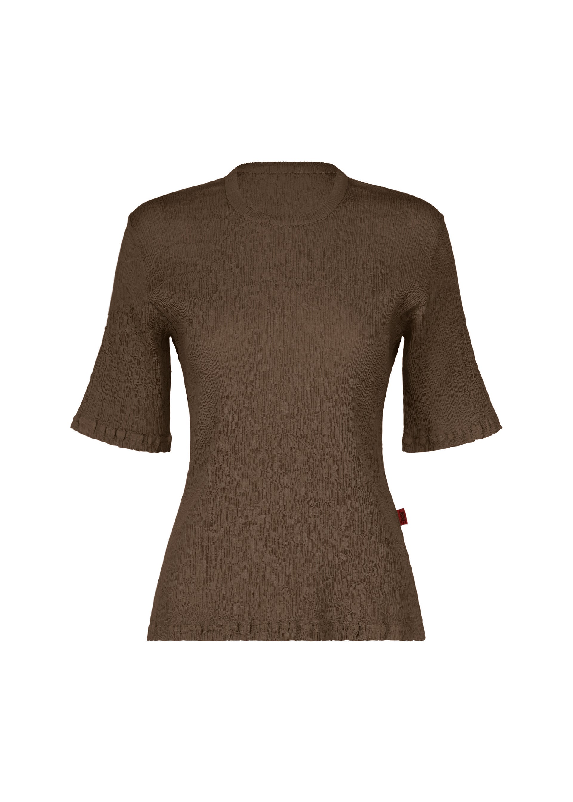 Issey Miyake Kyo Chijimi August top dámský Coral vel. 2 bavlna