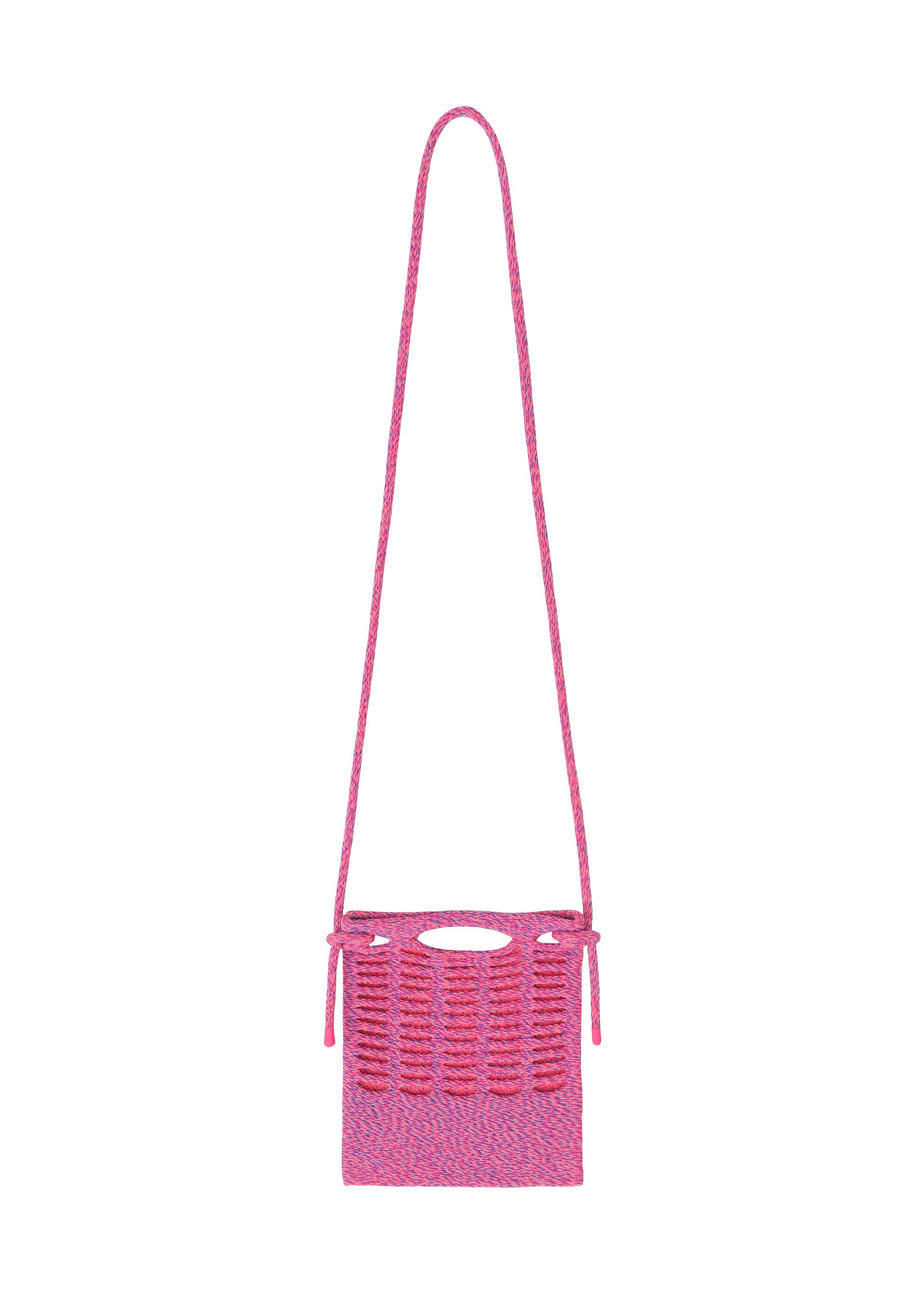 Issey Miyake Mokko Melange Mix crossbody šedá
