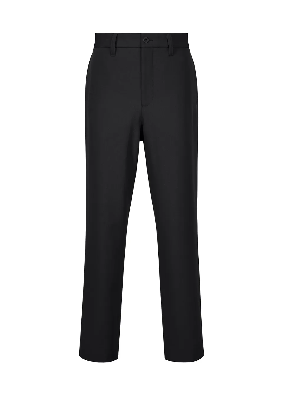Issey Miyake IM Men Front Back pánské kalhoty černé vlněné