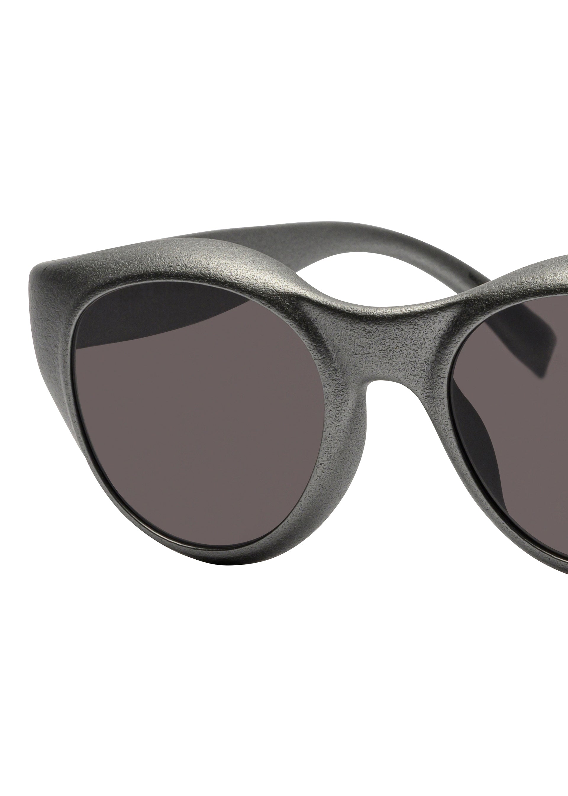 Issey Miyake Eyes Grit-Boston sluneční brýle stříbrné